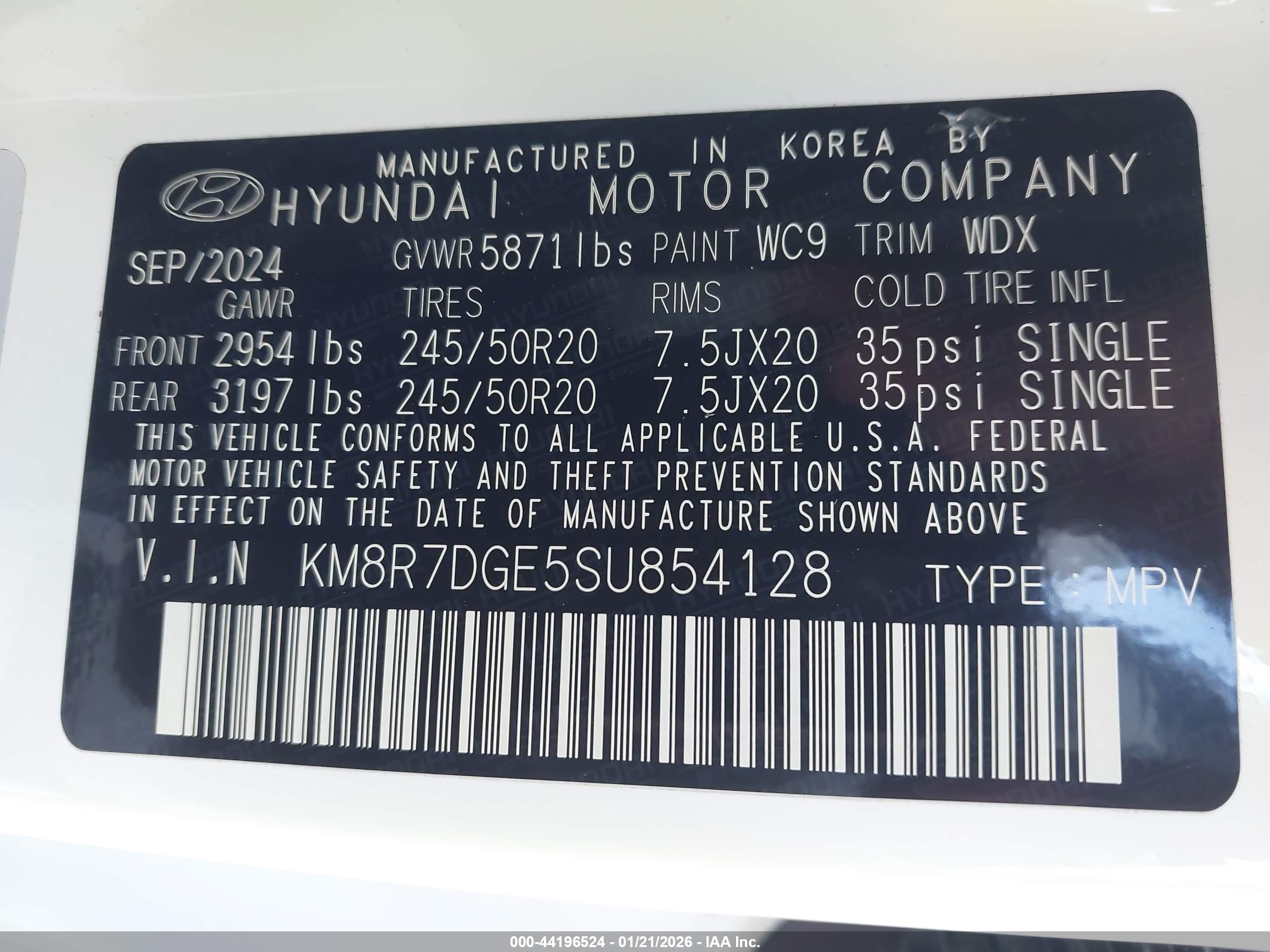 HYUNDAI PALISADE image 9