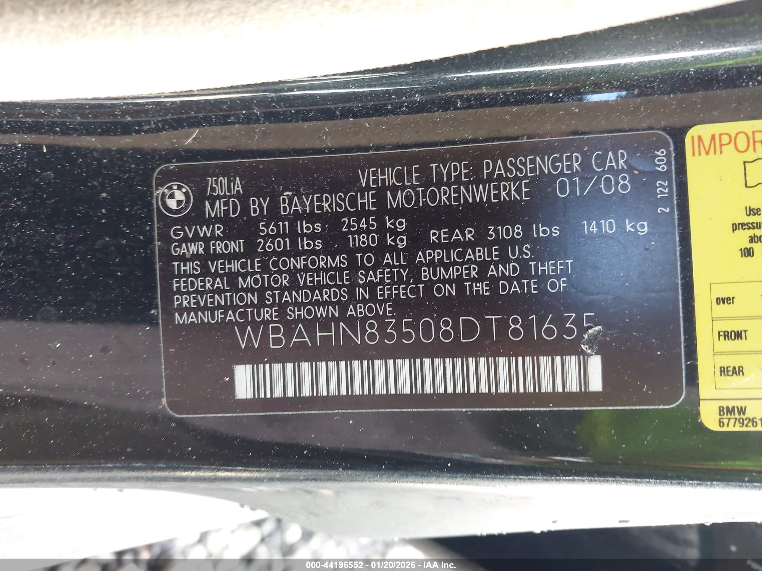 BMW 750LI image 9