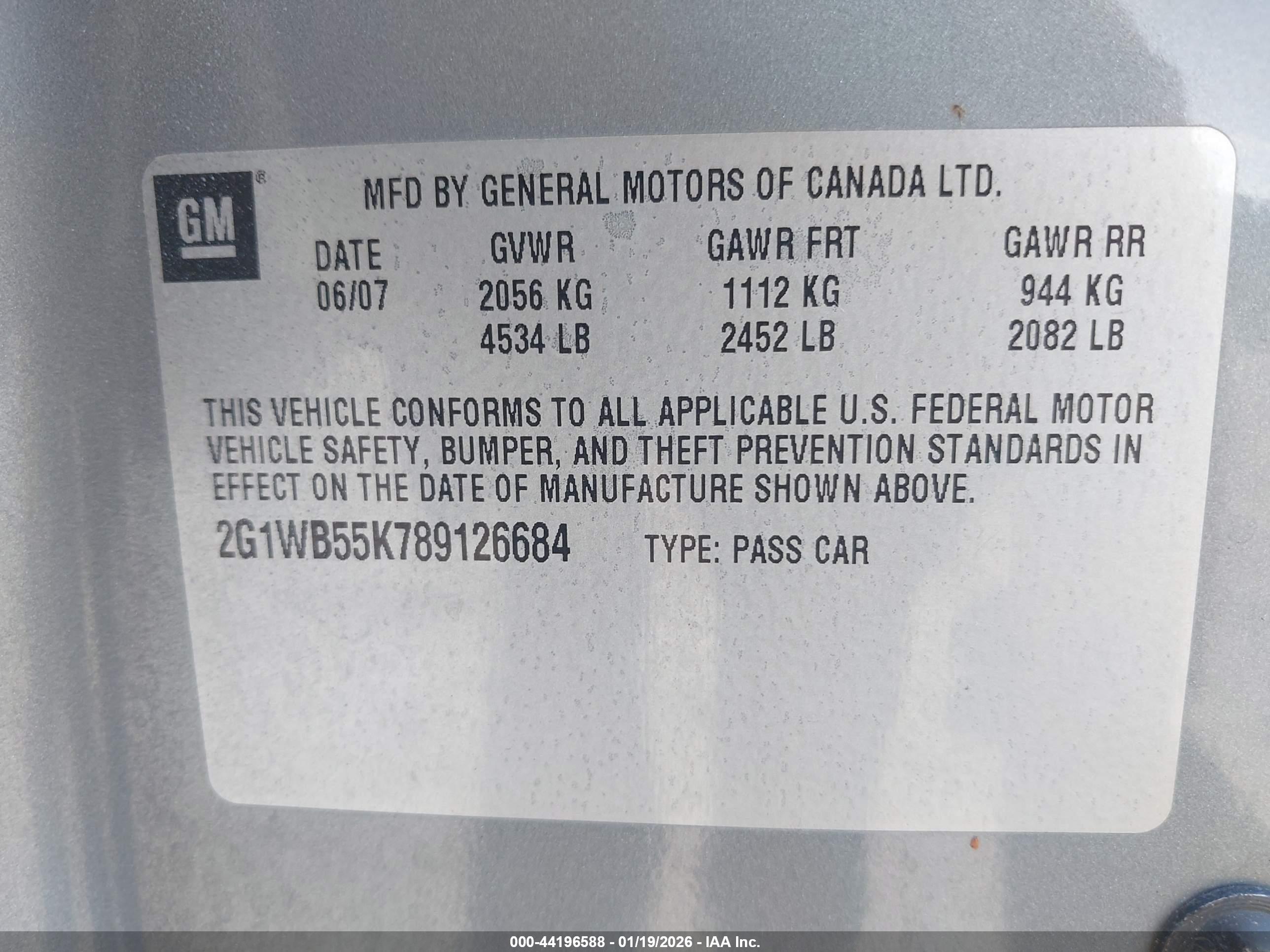 CHEVROLET IMPALA image 9