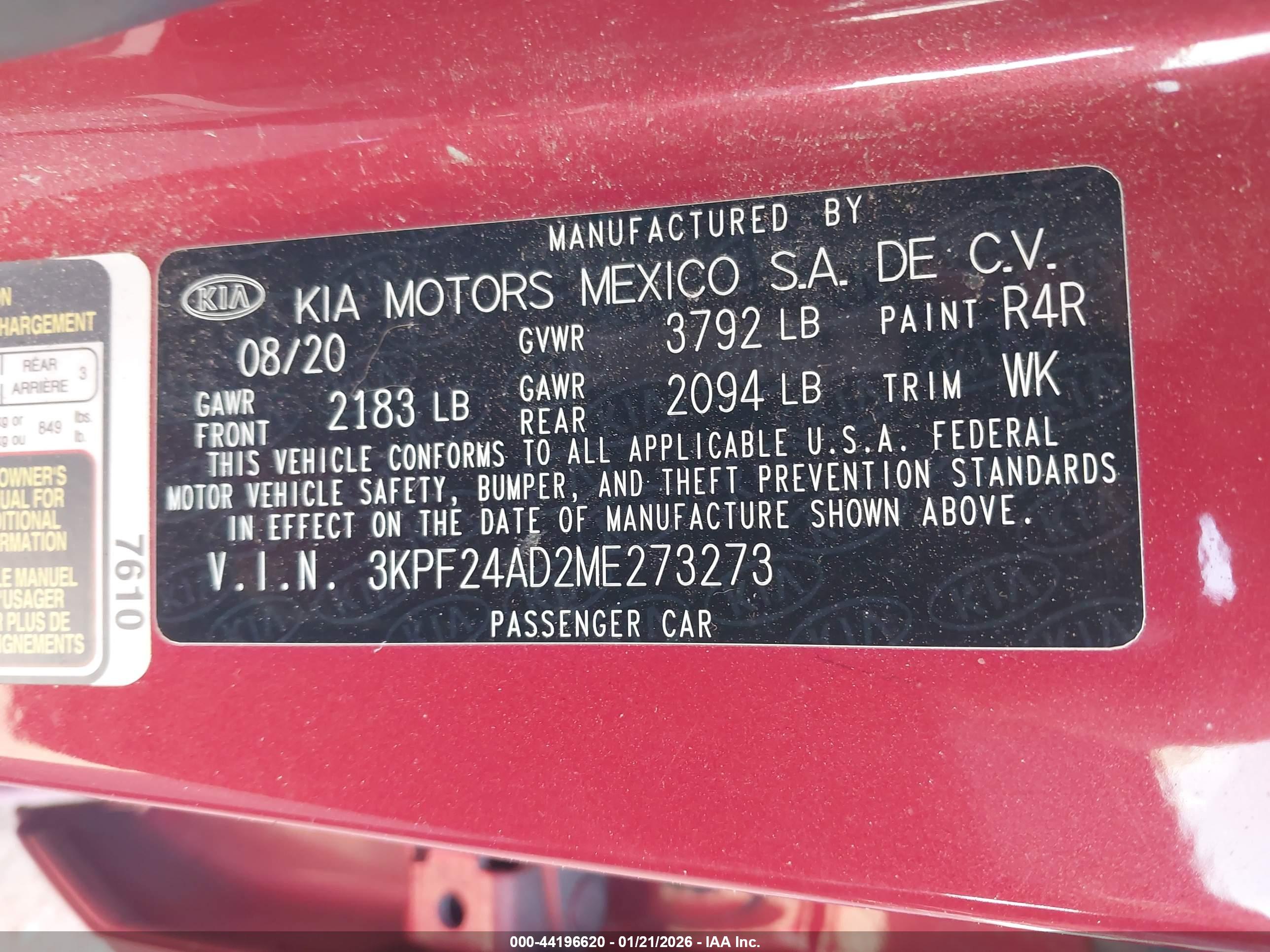 KIA FORTE image 9