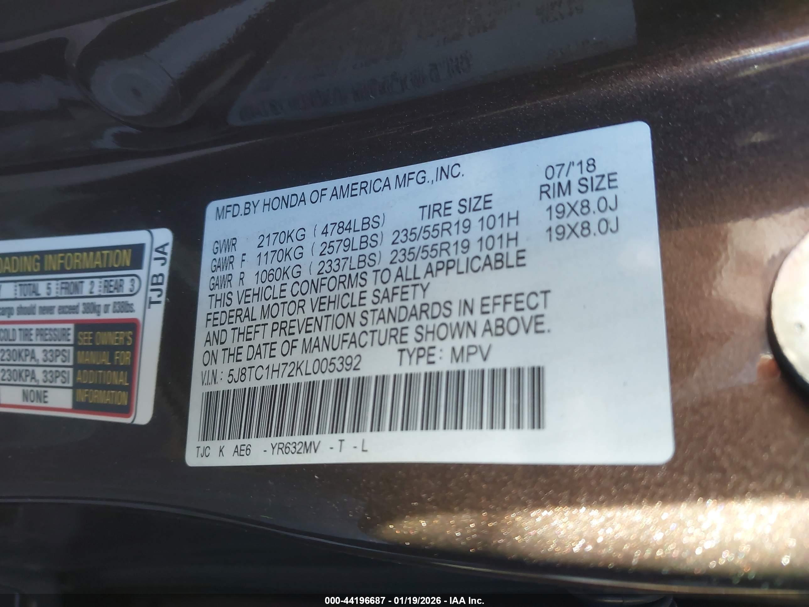 ACURA RDX image 9