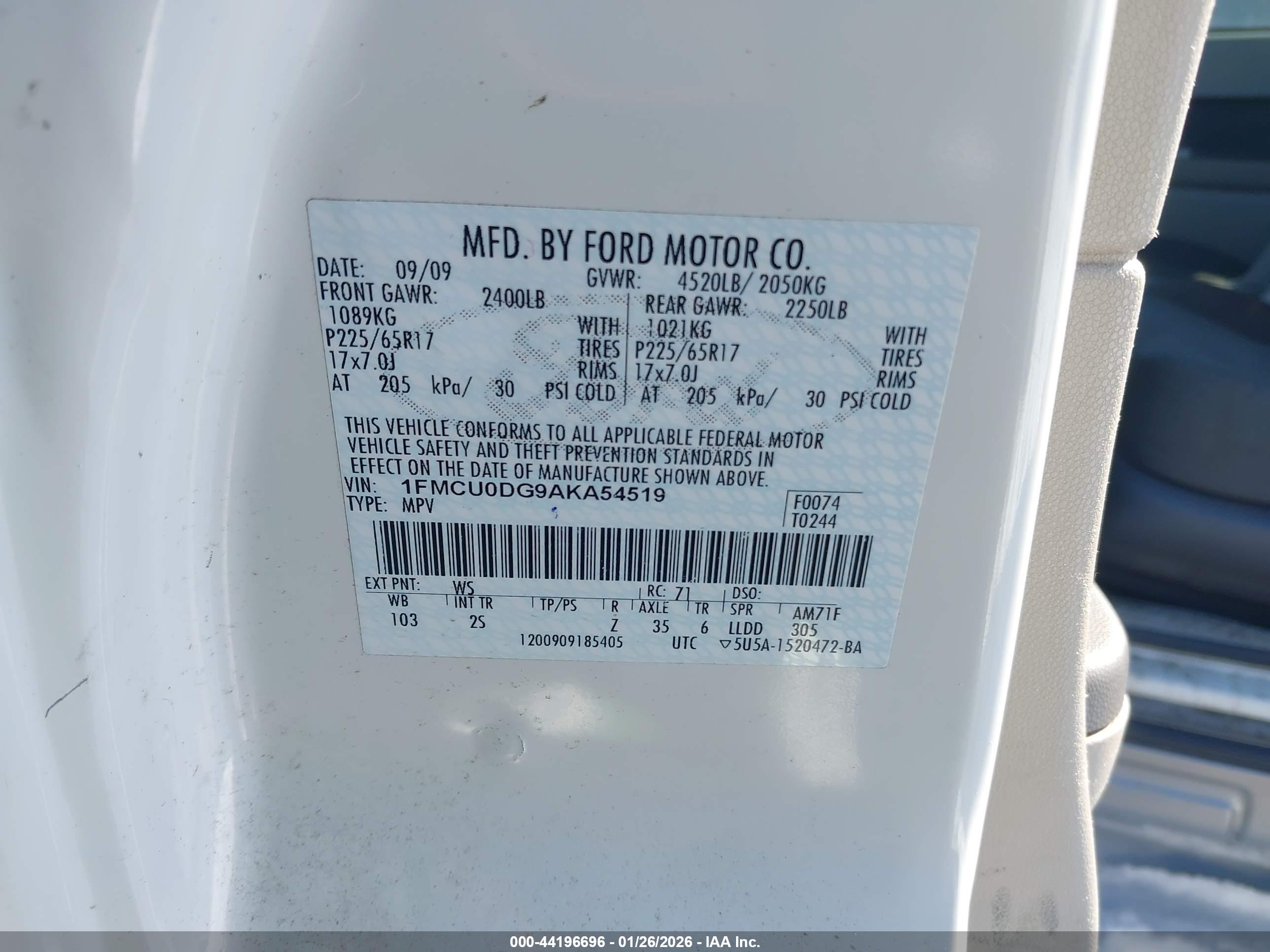 FORD ESCAPE image 9