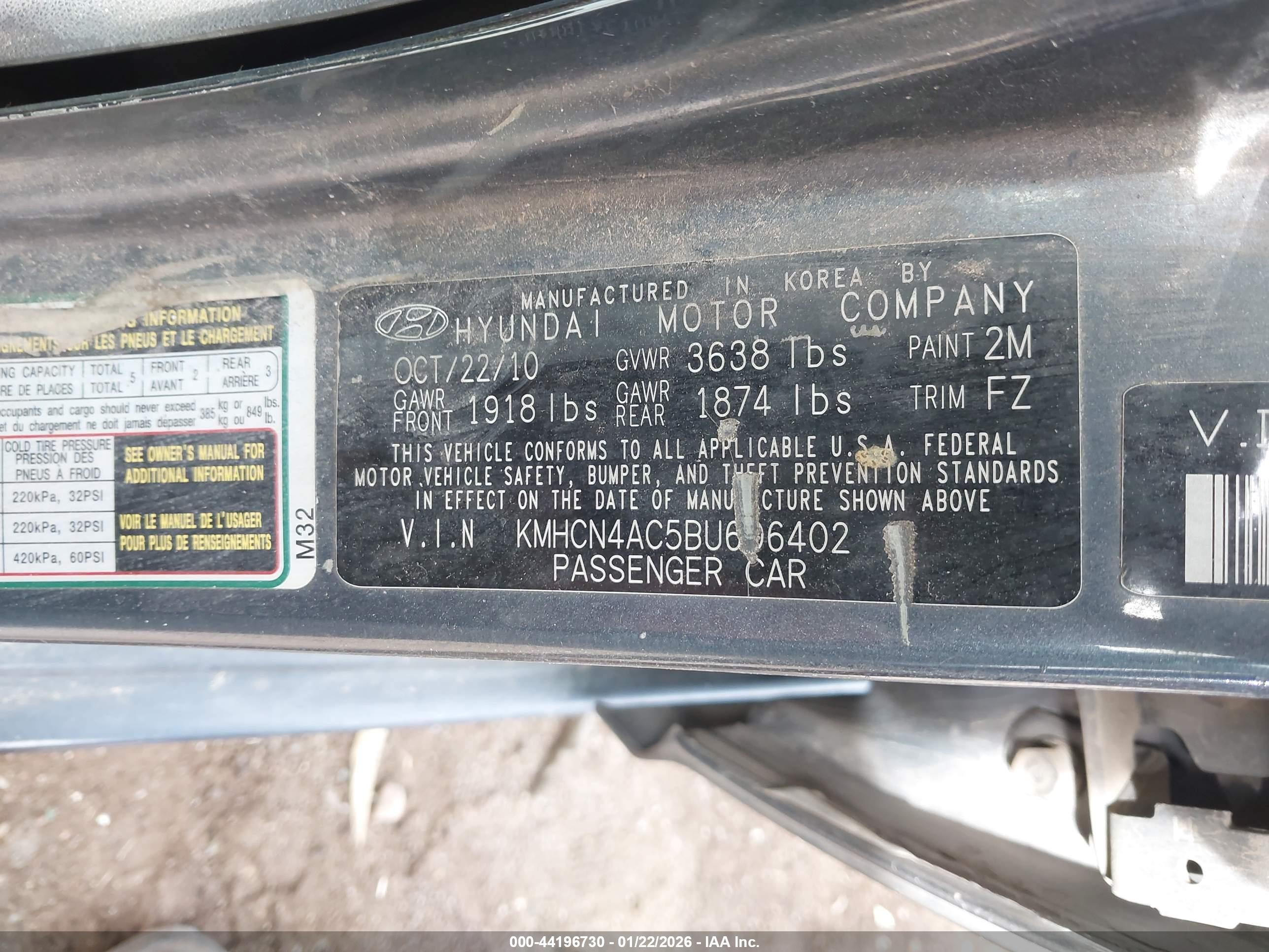 HYUNDAI ACCENT image 9