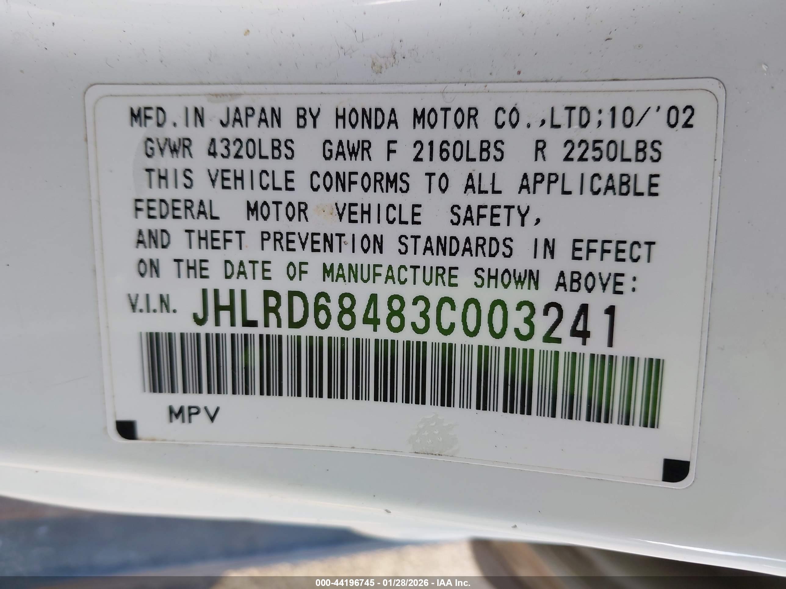 HONDA CR-V image 9