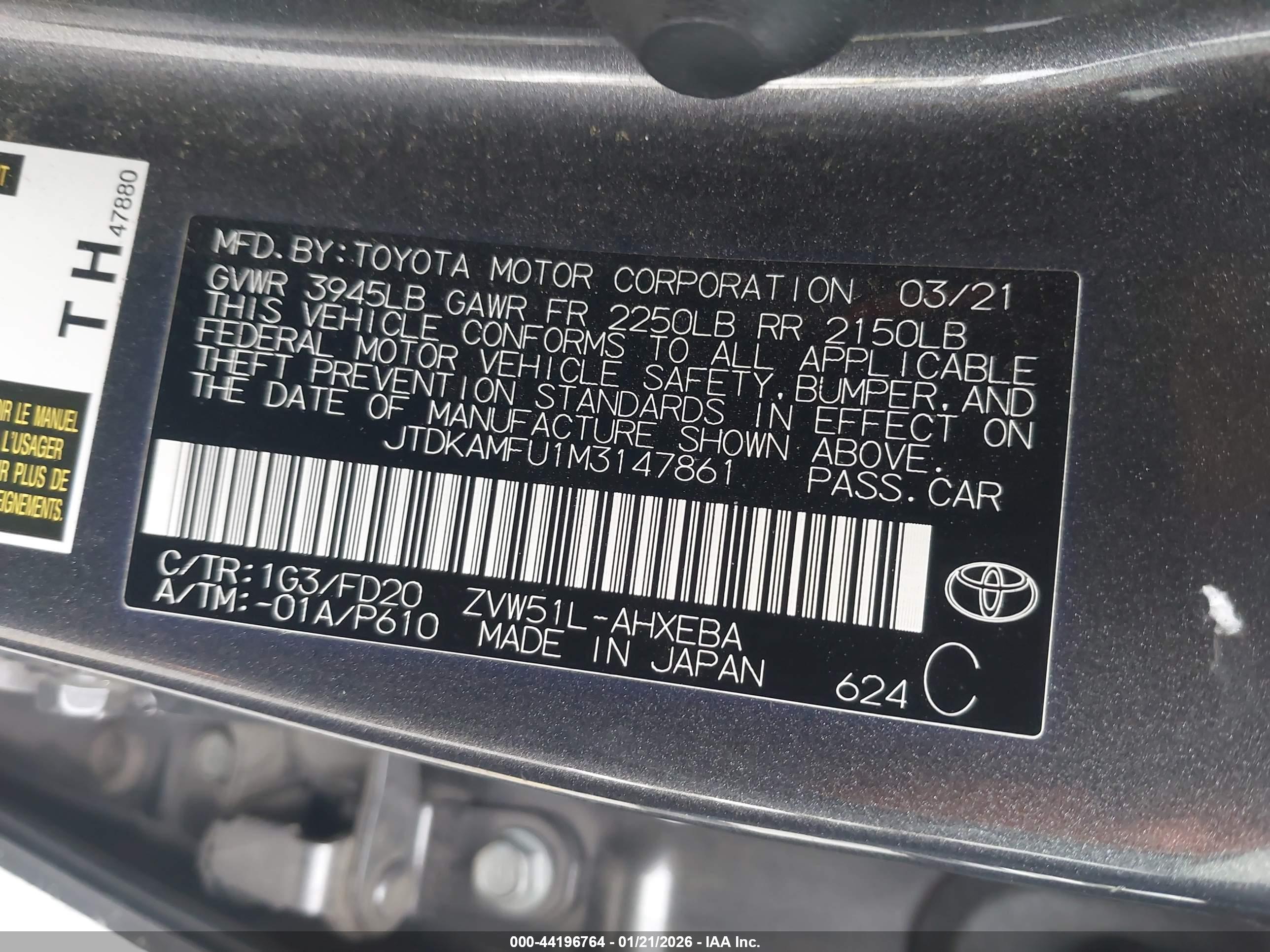 TOYOTA PRIUS image 9