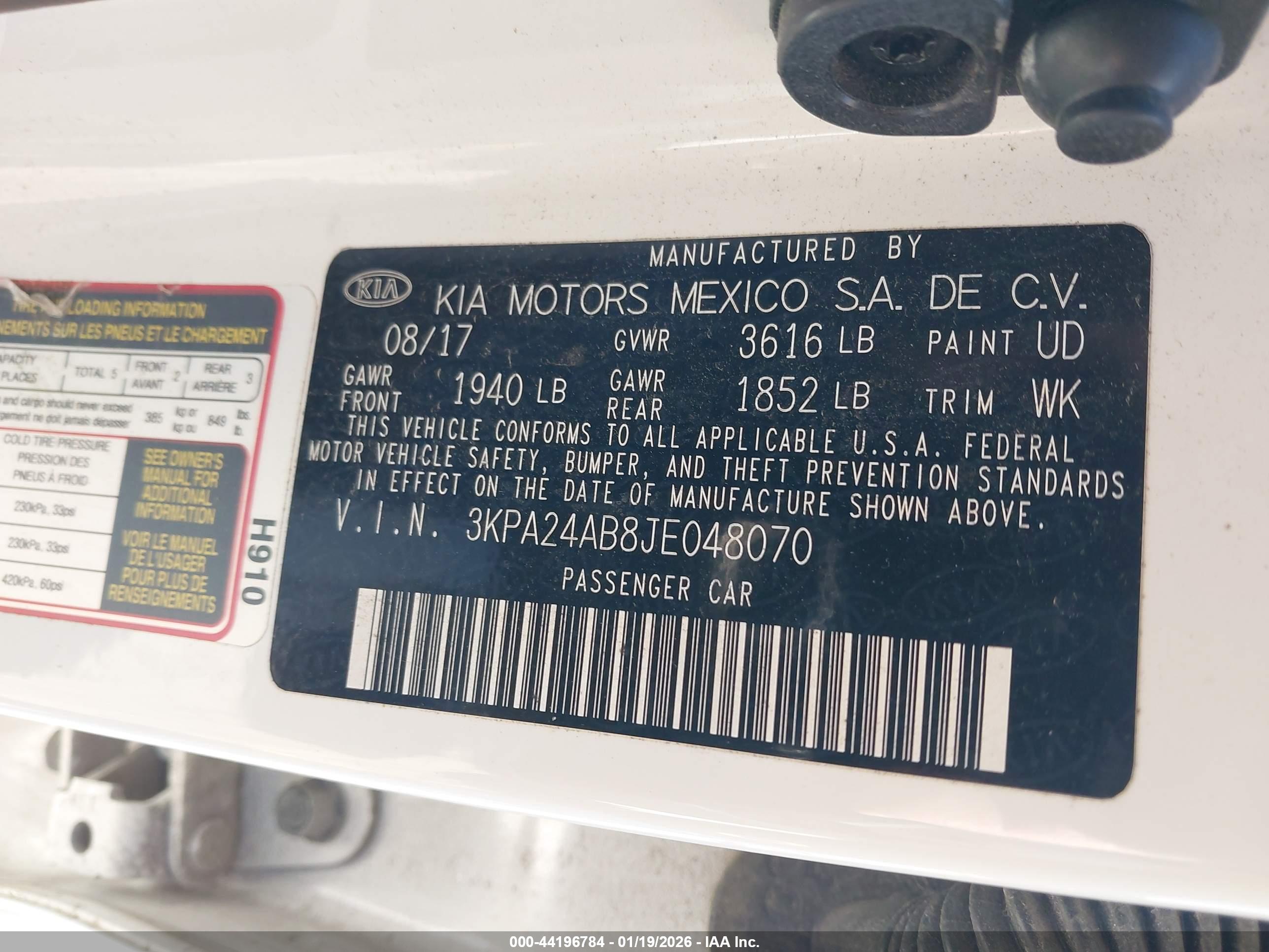 KIA RIO image 9