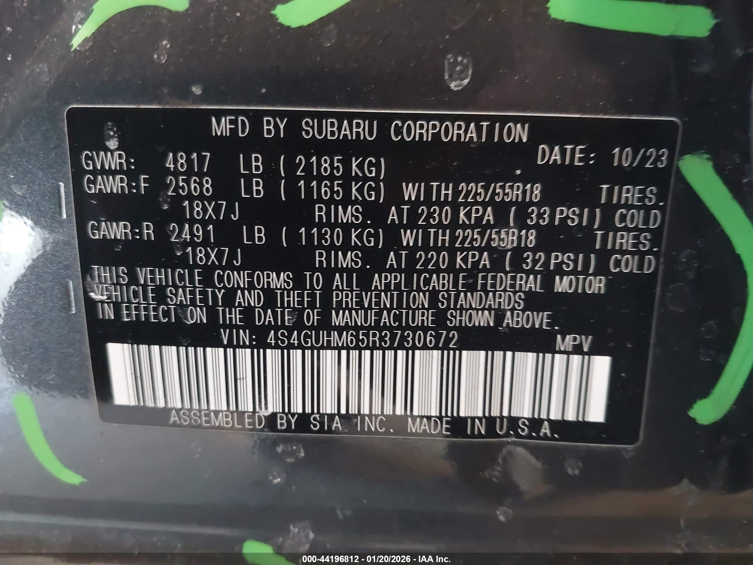 SUBARU CROSSTREK image 9