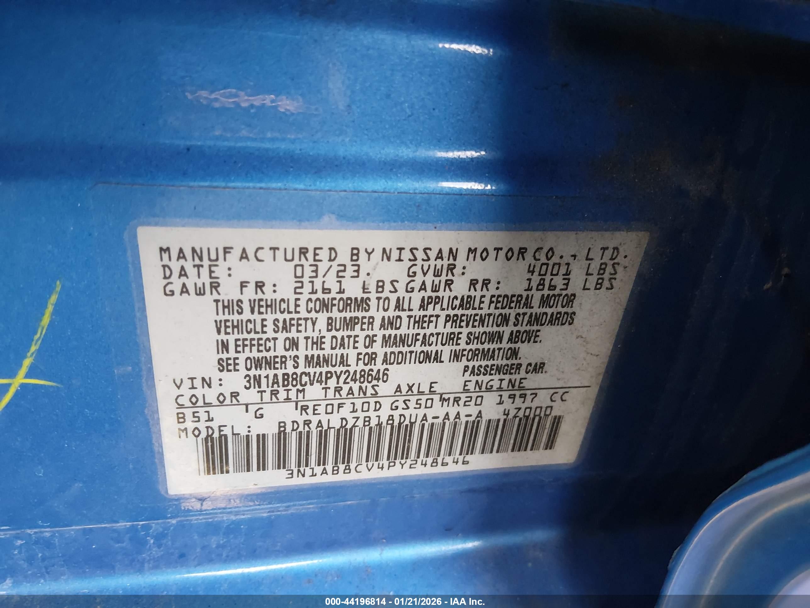NISSAN SENTRA image 9