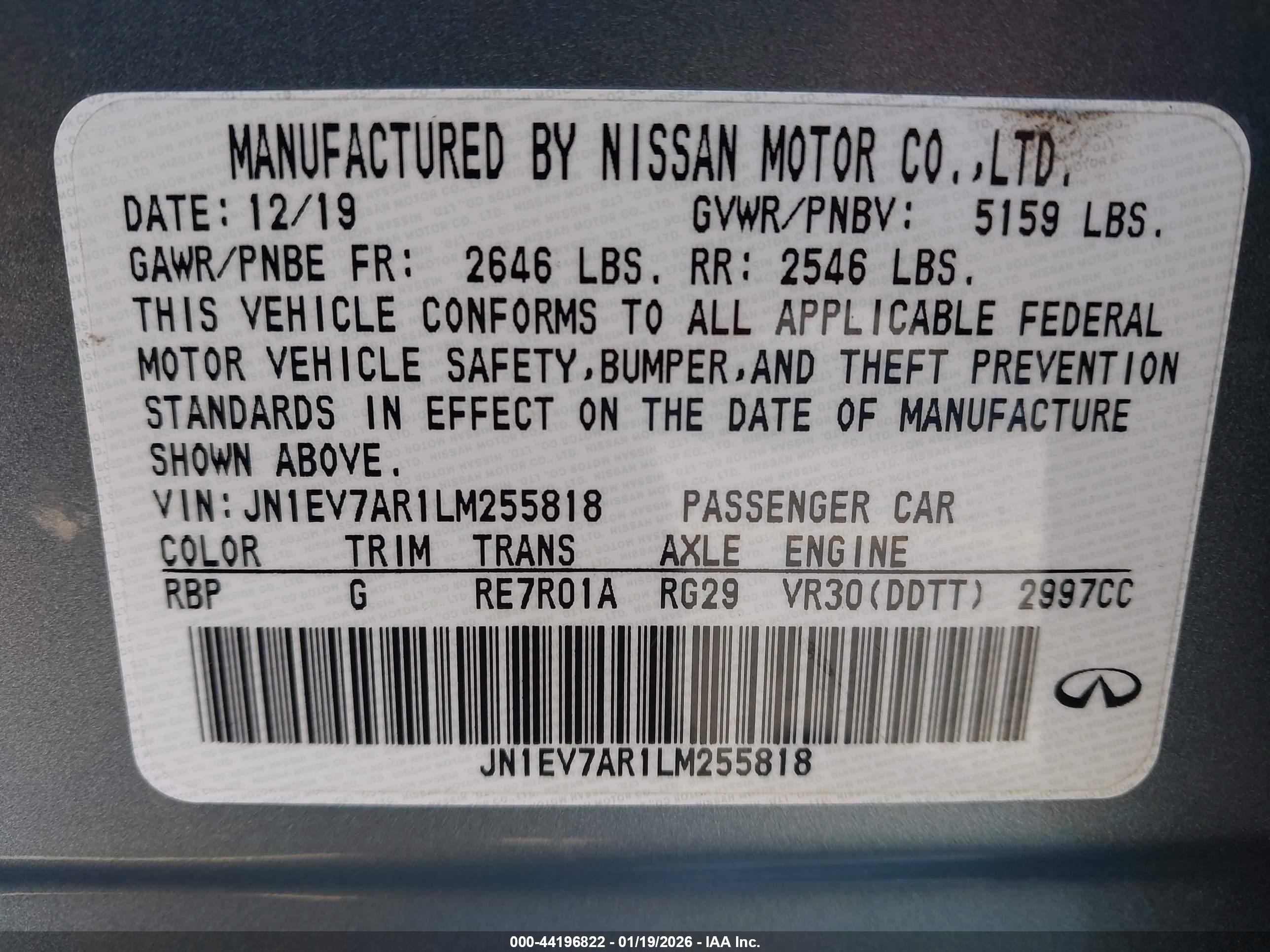 INFINITI Q50 image 9