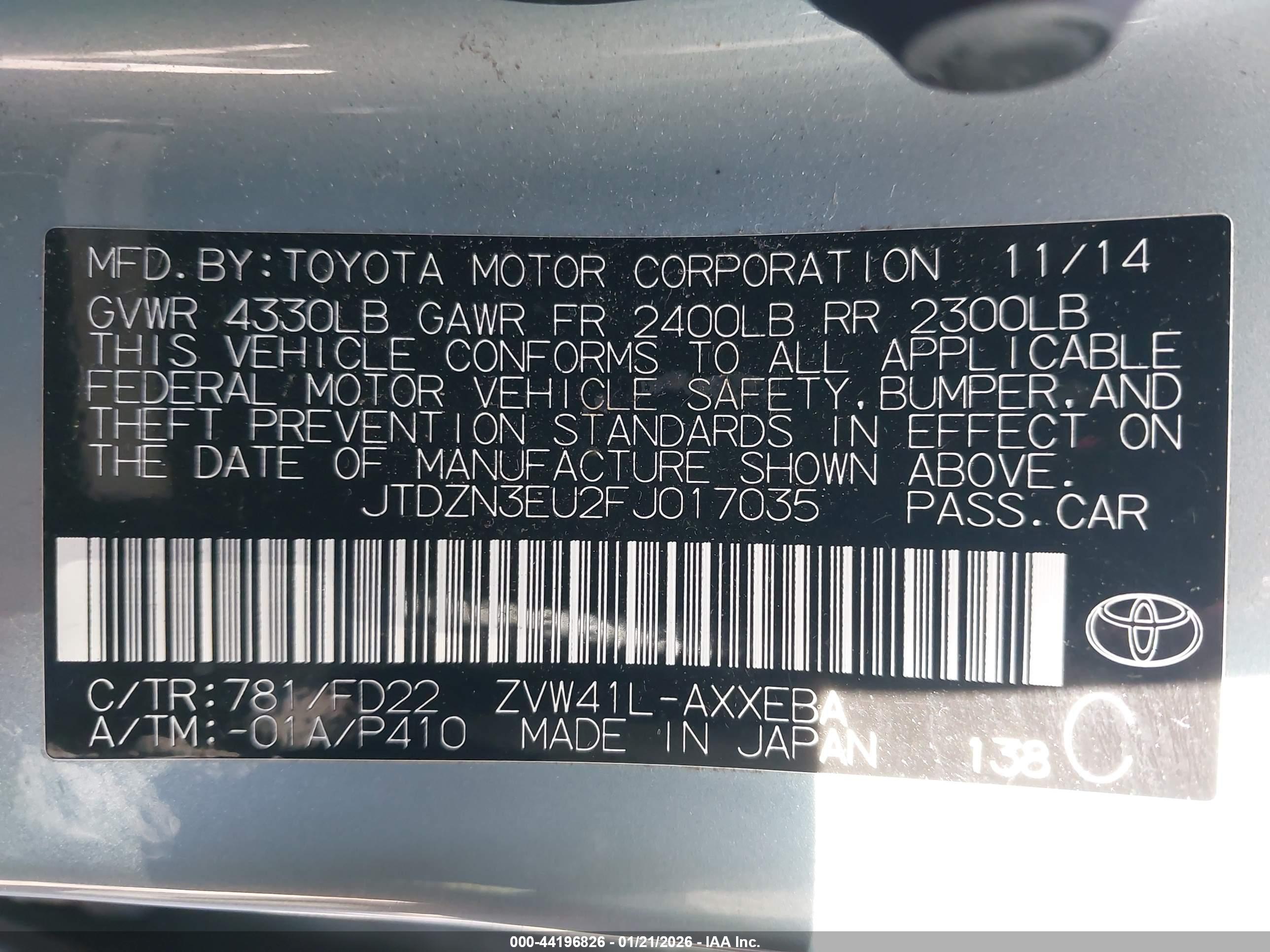 TOYOTA PRIUS image 9