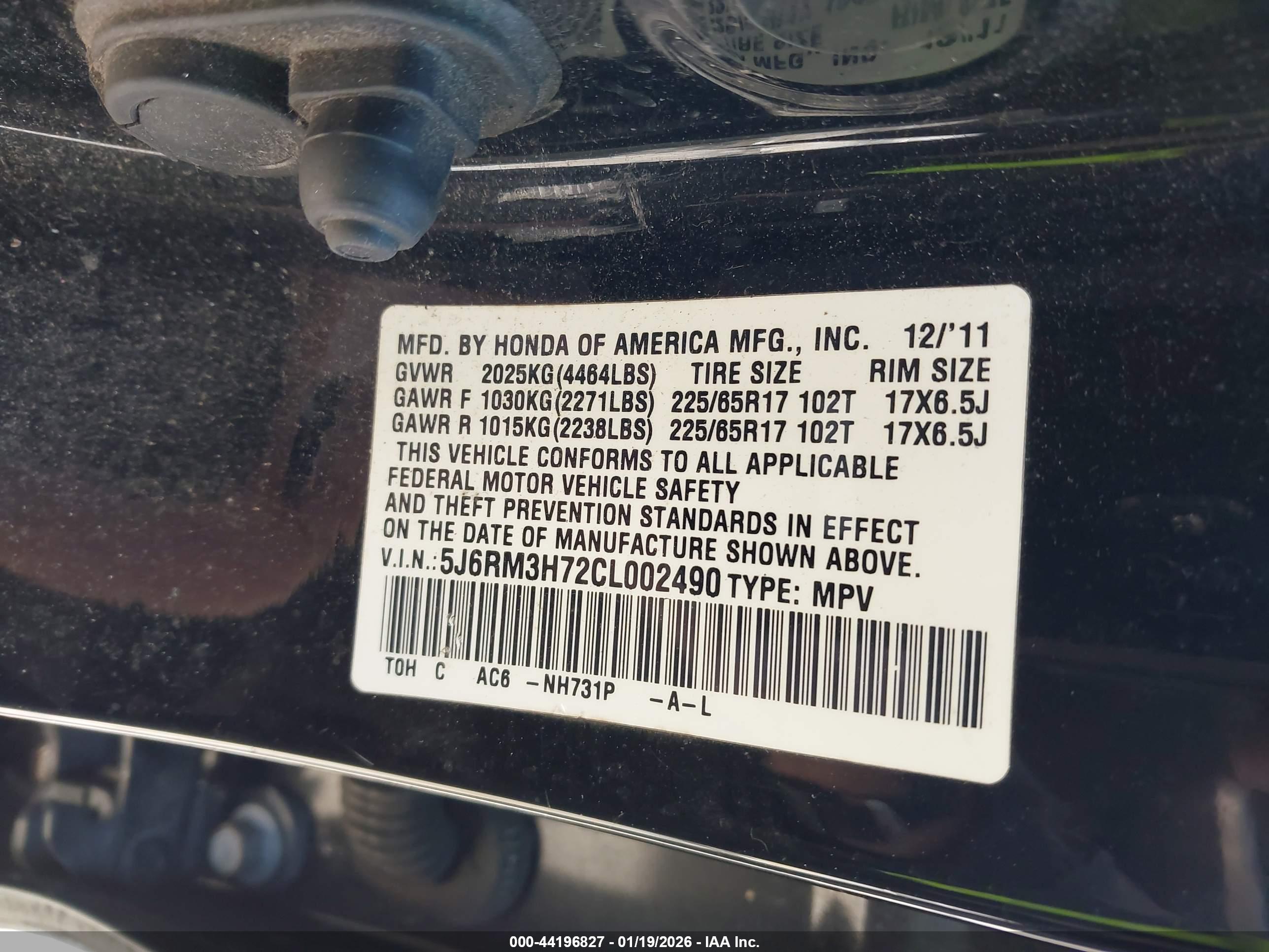 HONDA CR-V image 9
