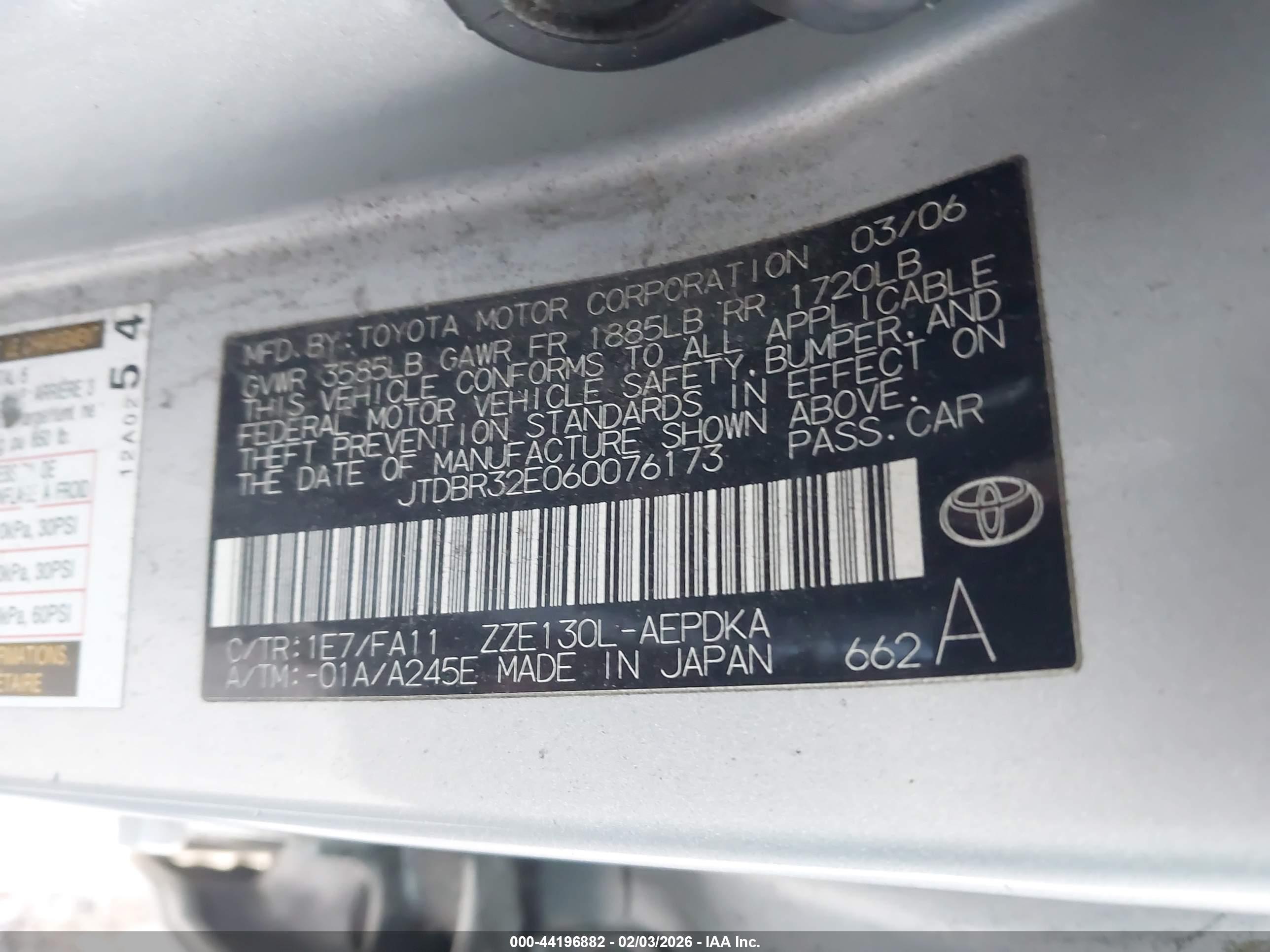 TOYOTA COROLLA image 9