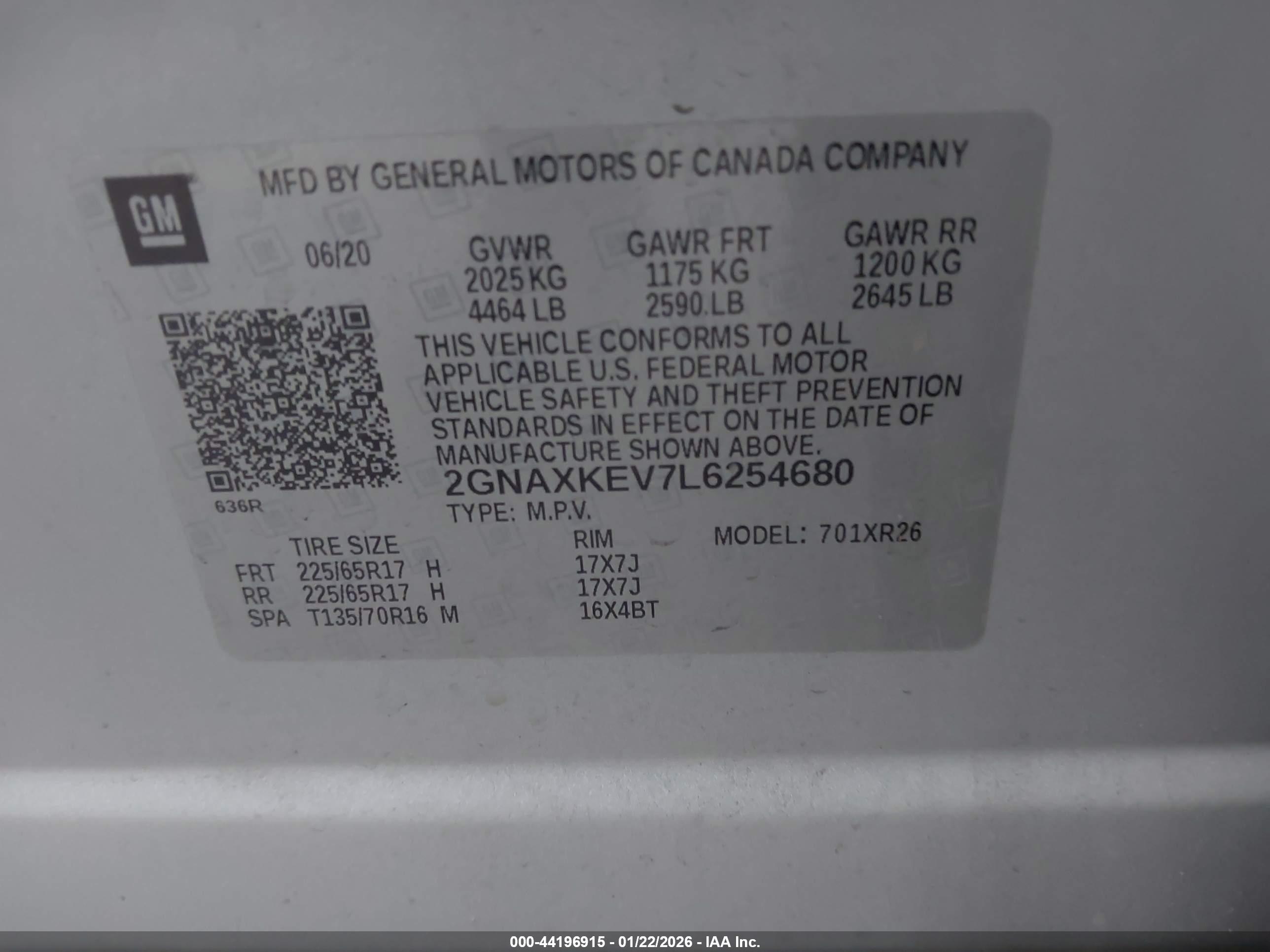 CHEVROLET EQUINOX image 9
