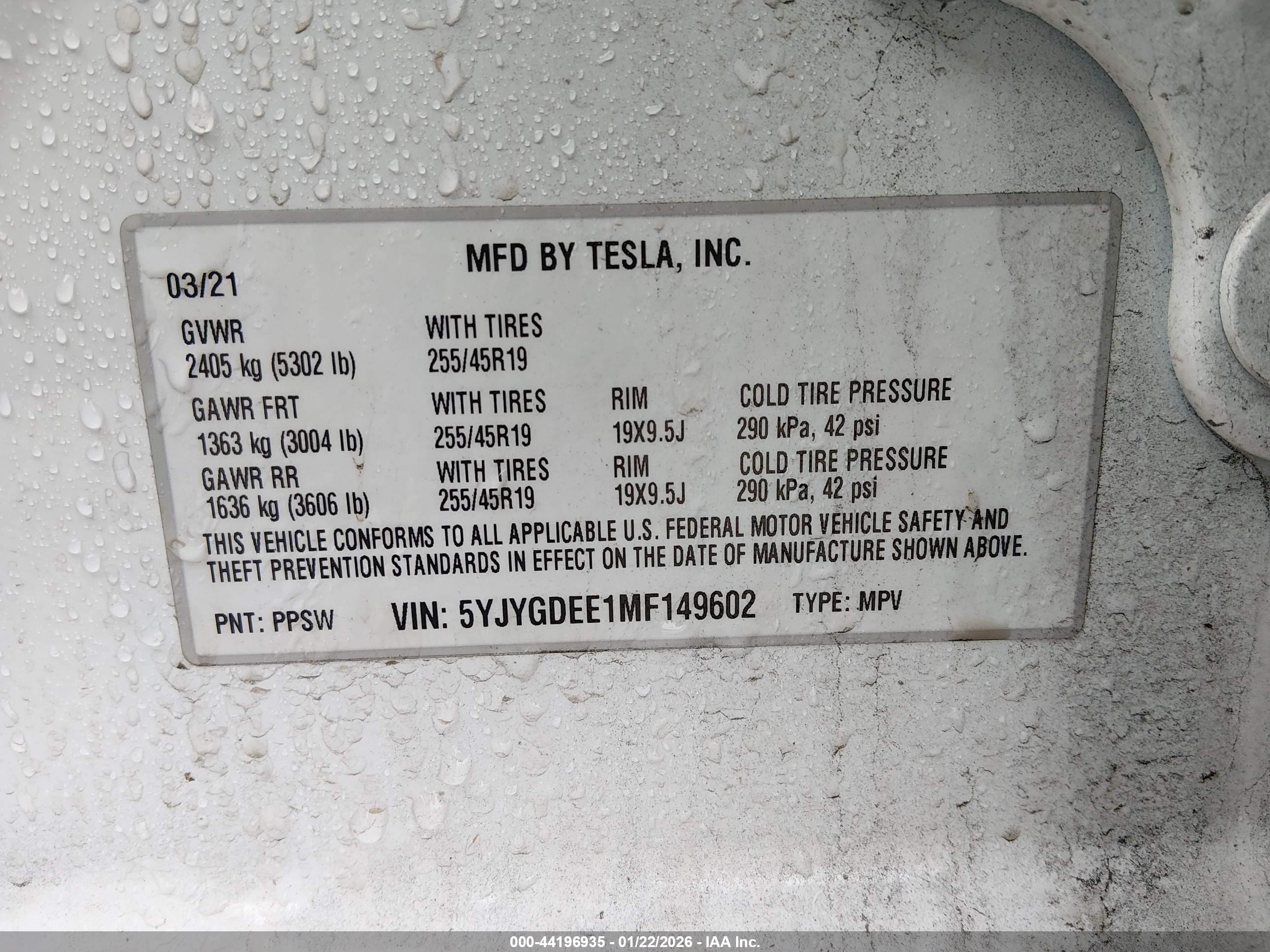 TESLA MODEL image 9
