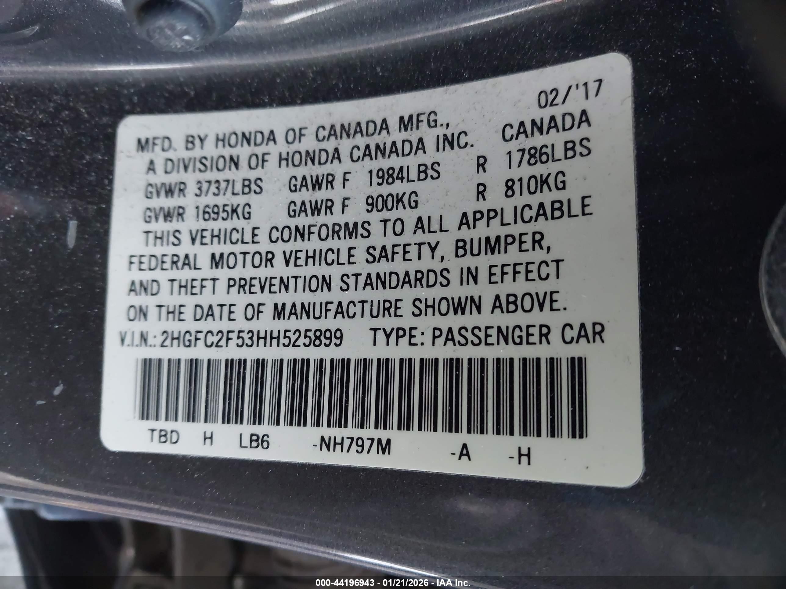 HONDA CIVIC image 9