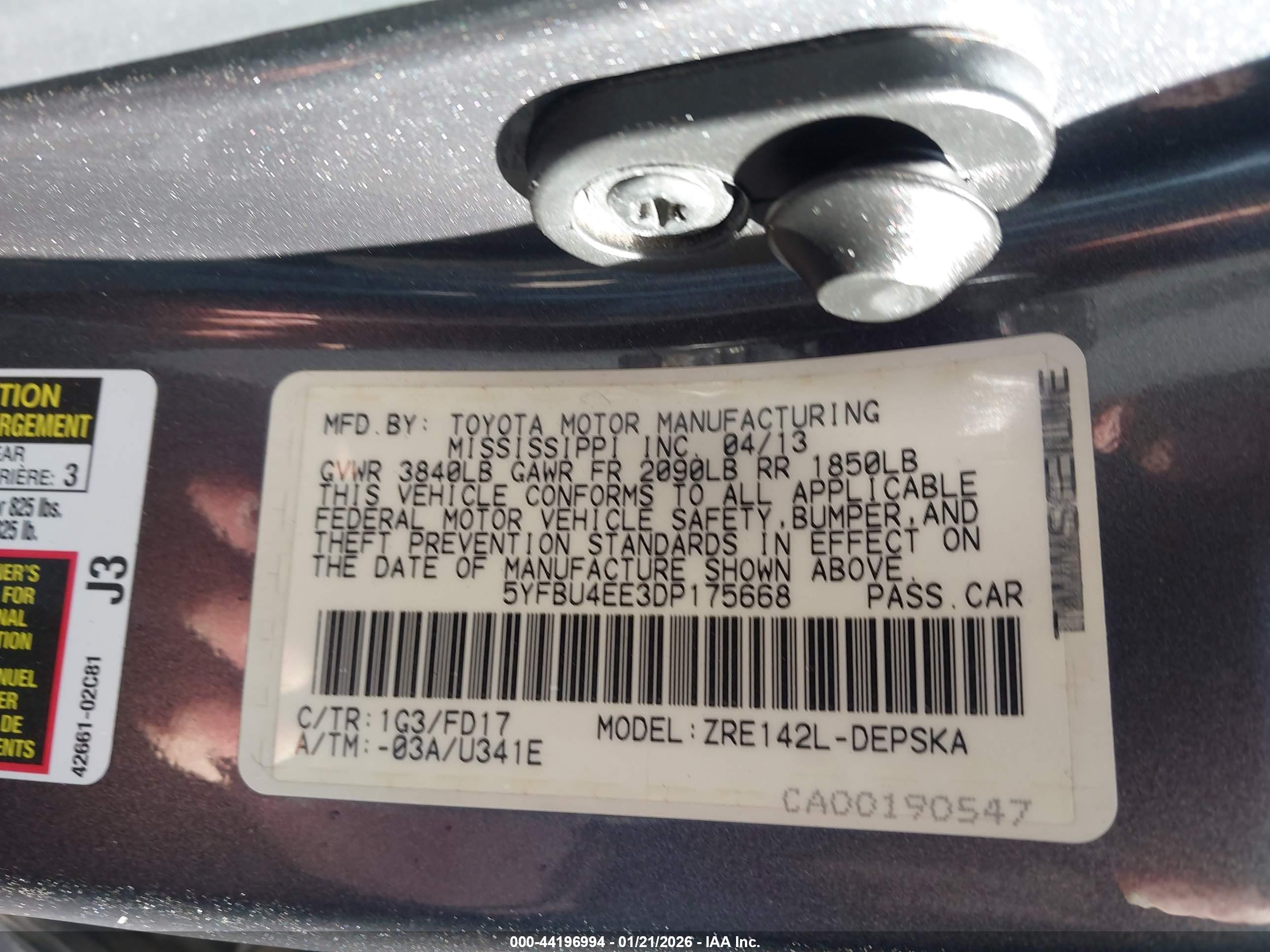 TOYOTA COROLLA image 9