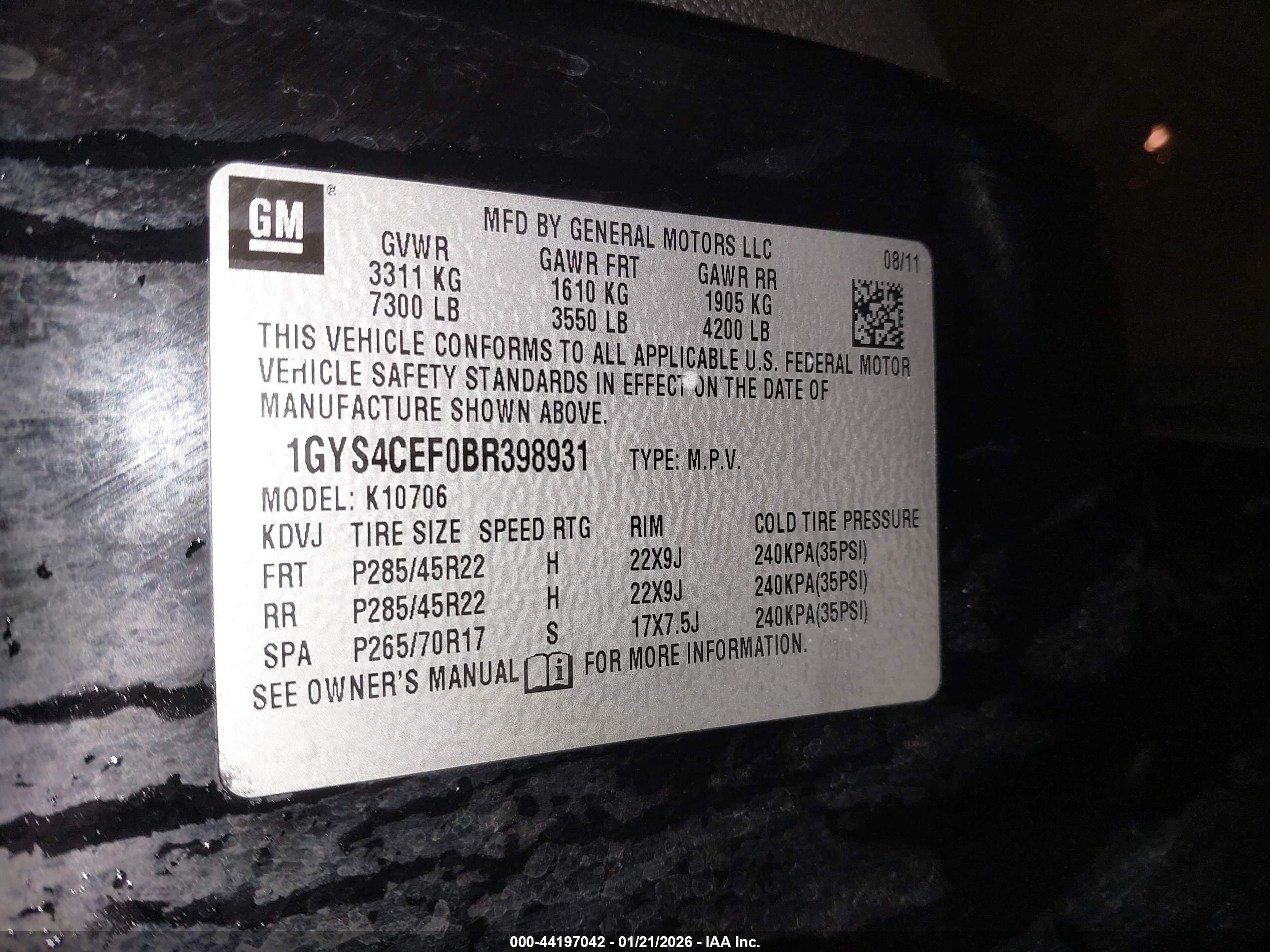 CADILLAC ESCALADE image 9