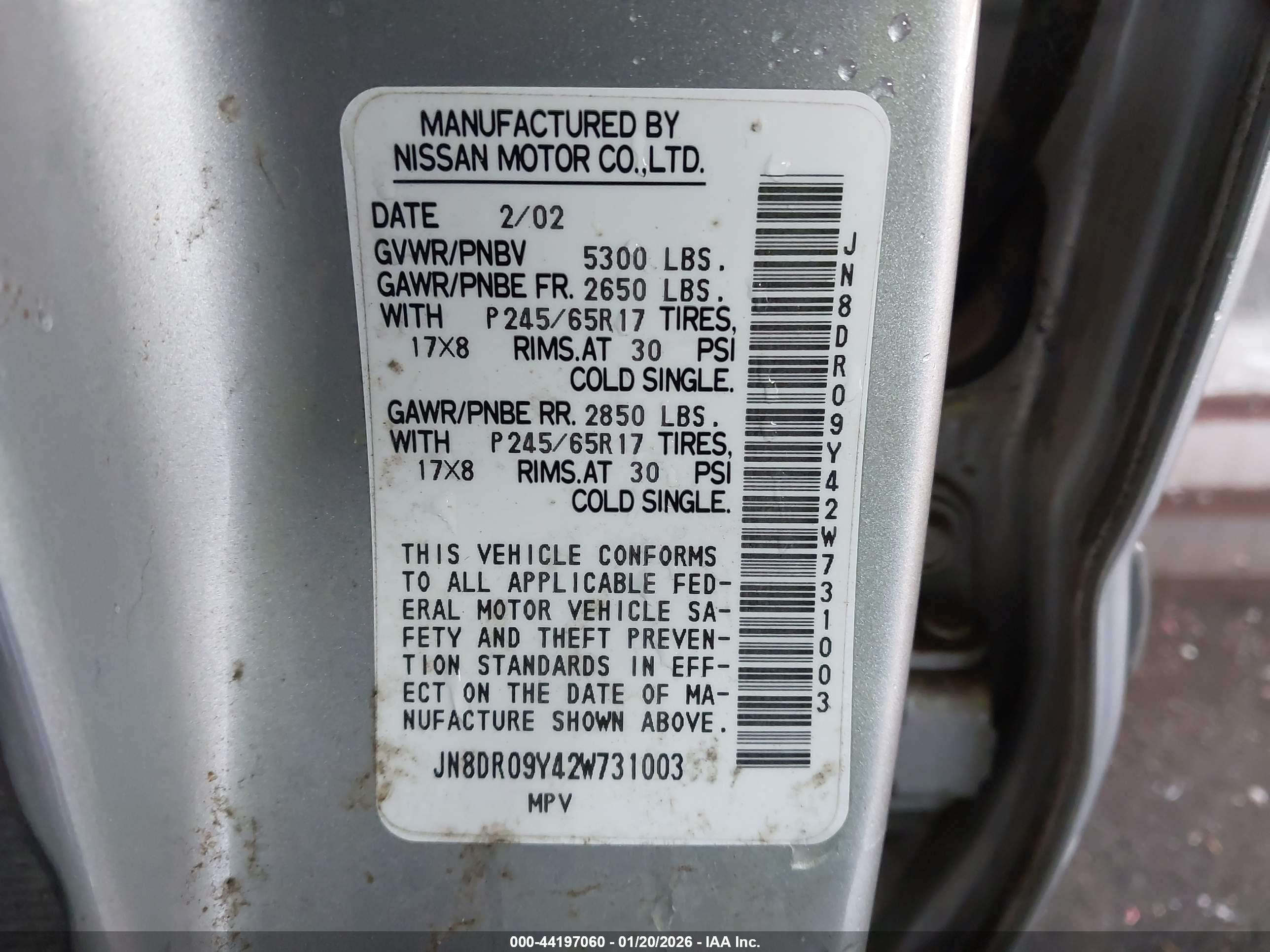 NISSAN PATHFINDER image 9