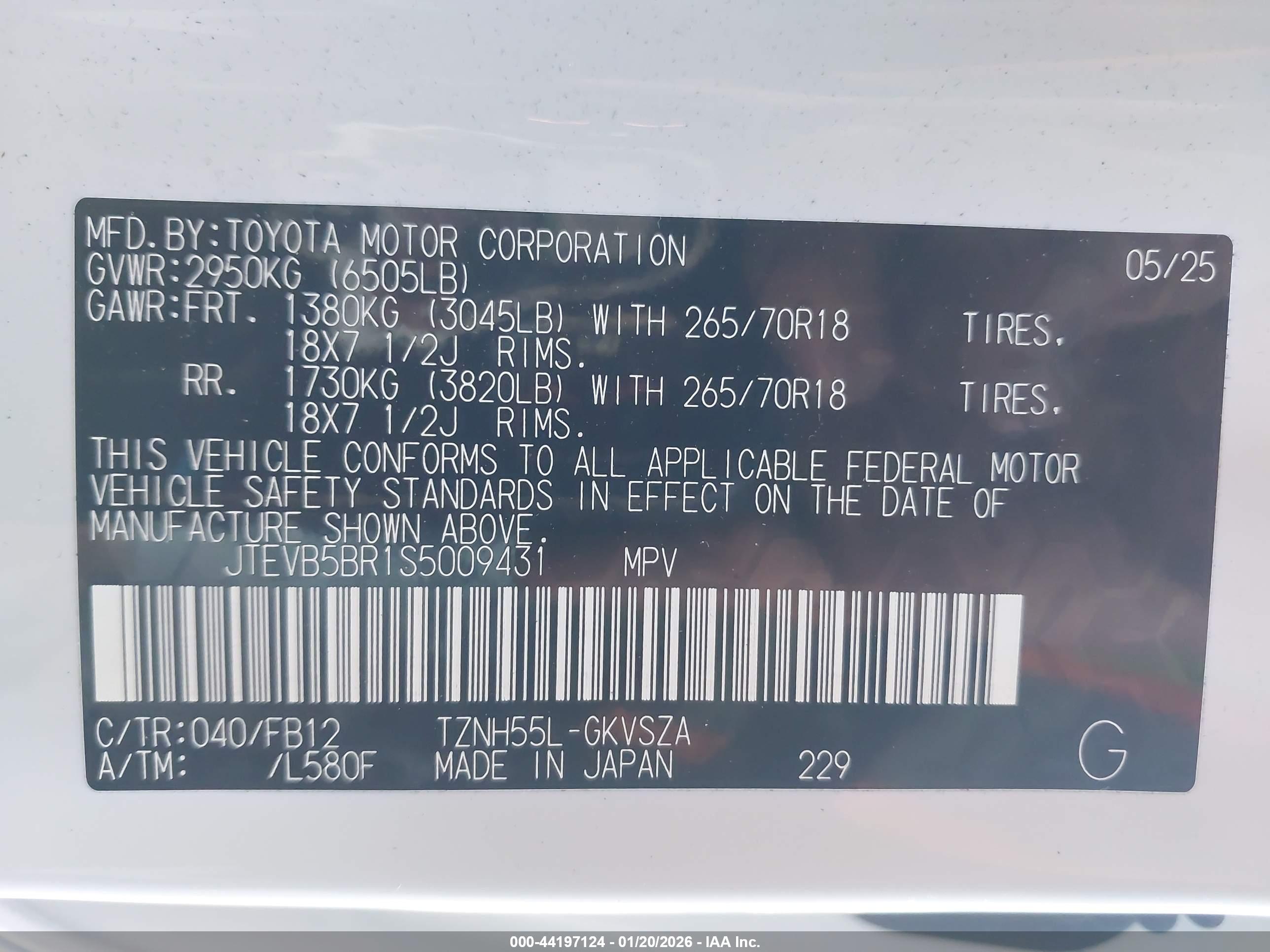 TOYOTA 4RUNNER image 9