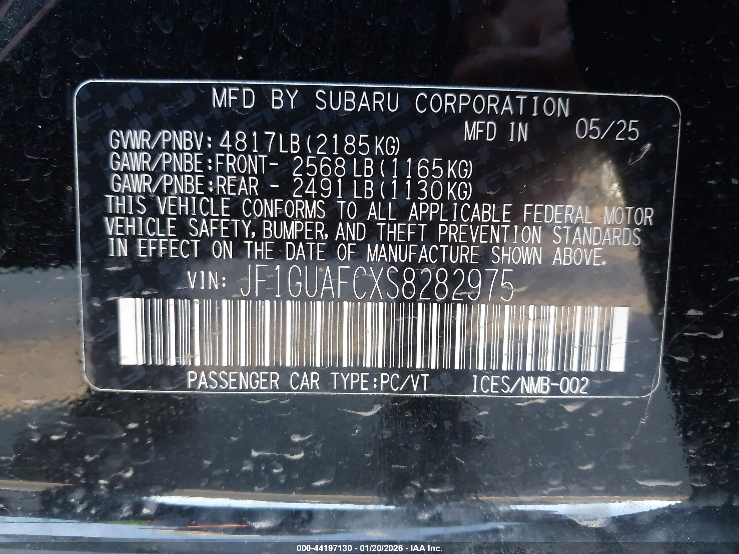 SUBARU IMPREZA image 9