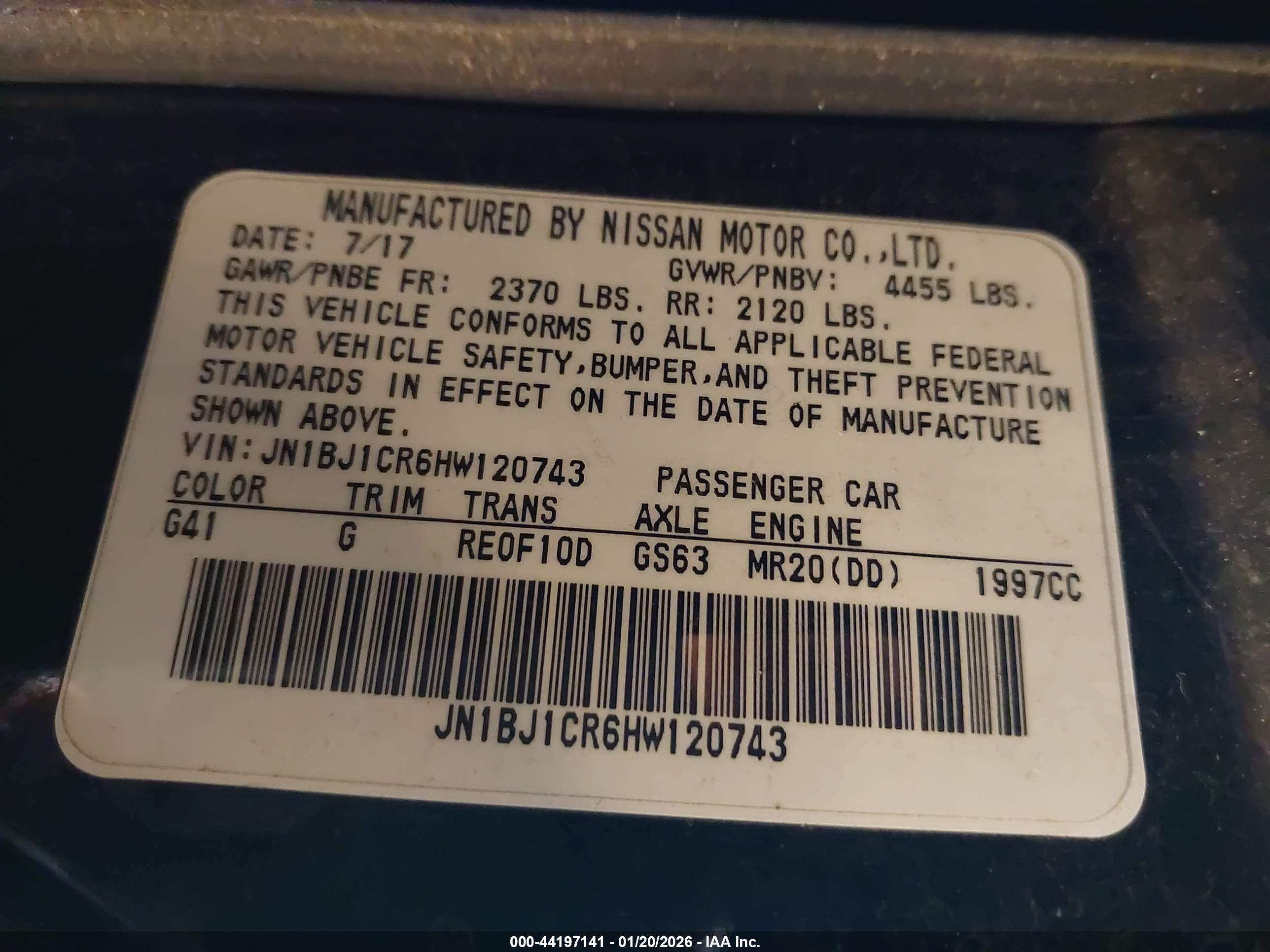 NISSAN ROGUE image 9