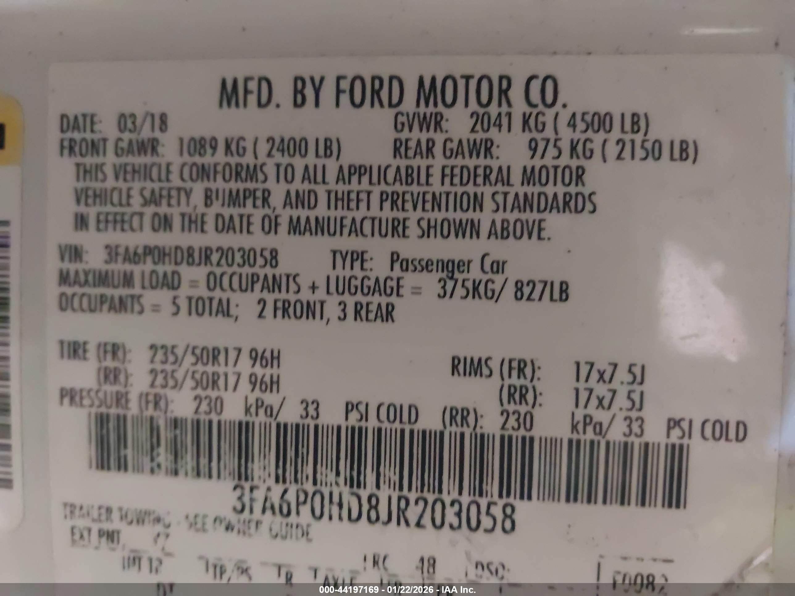 FORD FUSION image 9