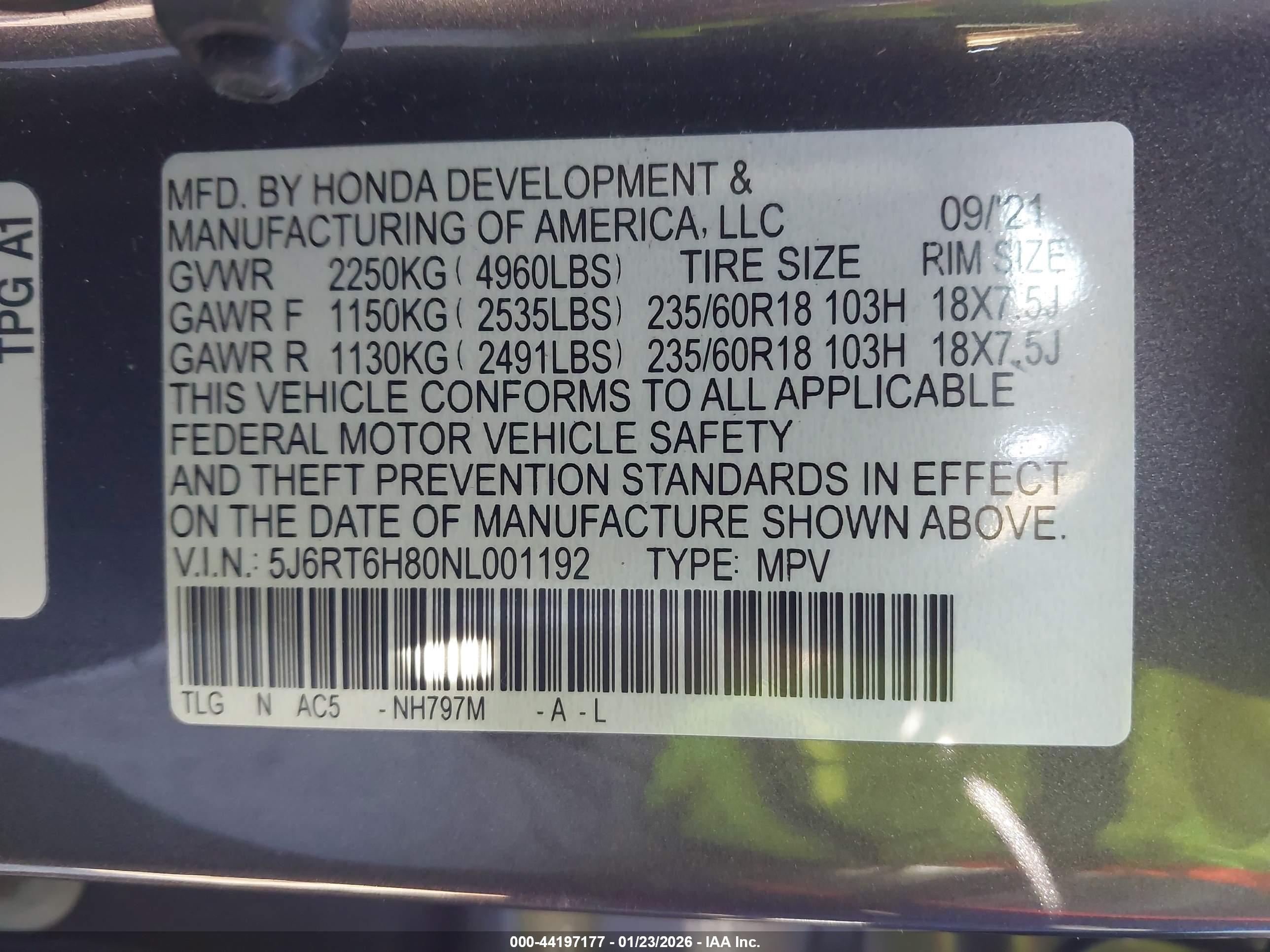 HONDA CR-V image 9