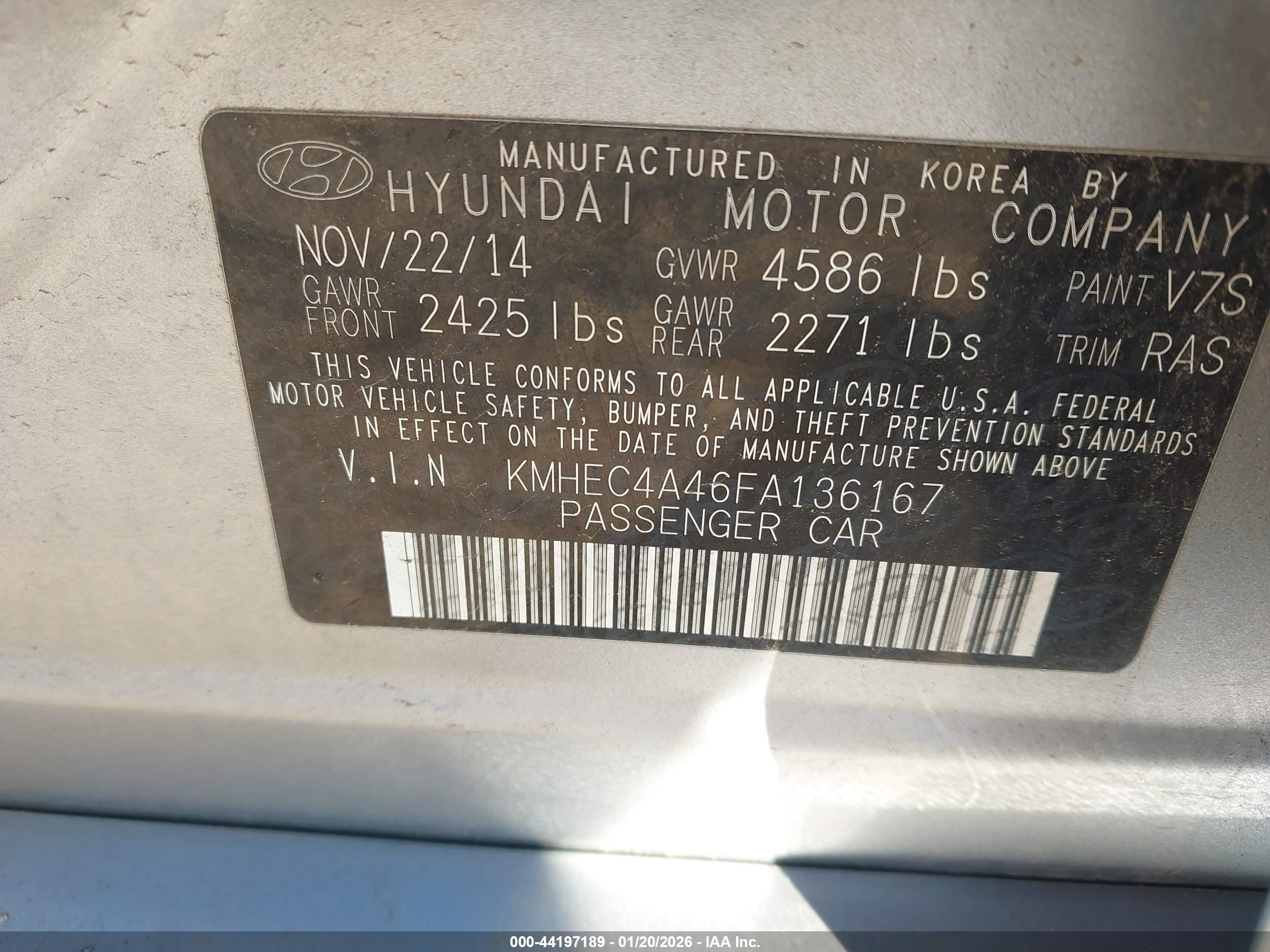 HYUNDAI SONATA image 9