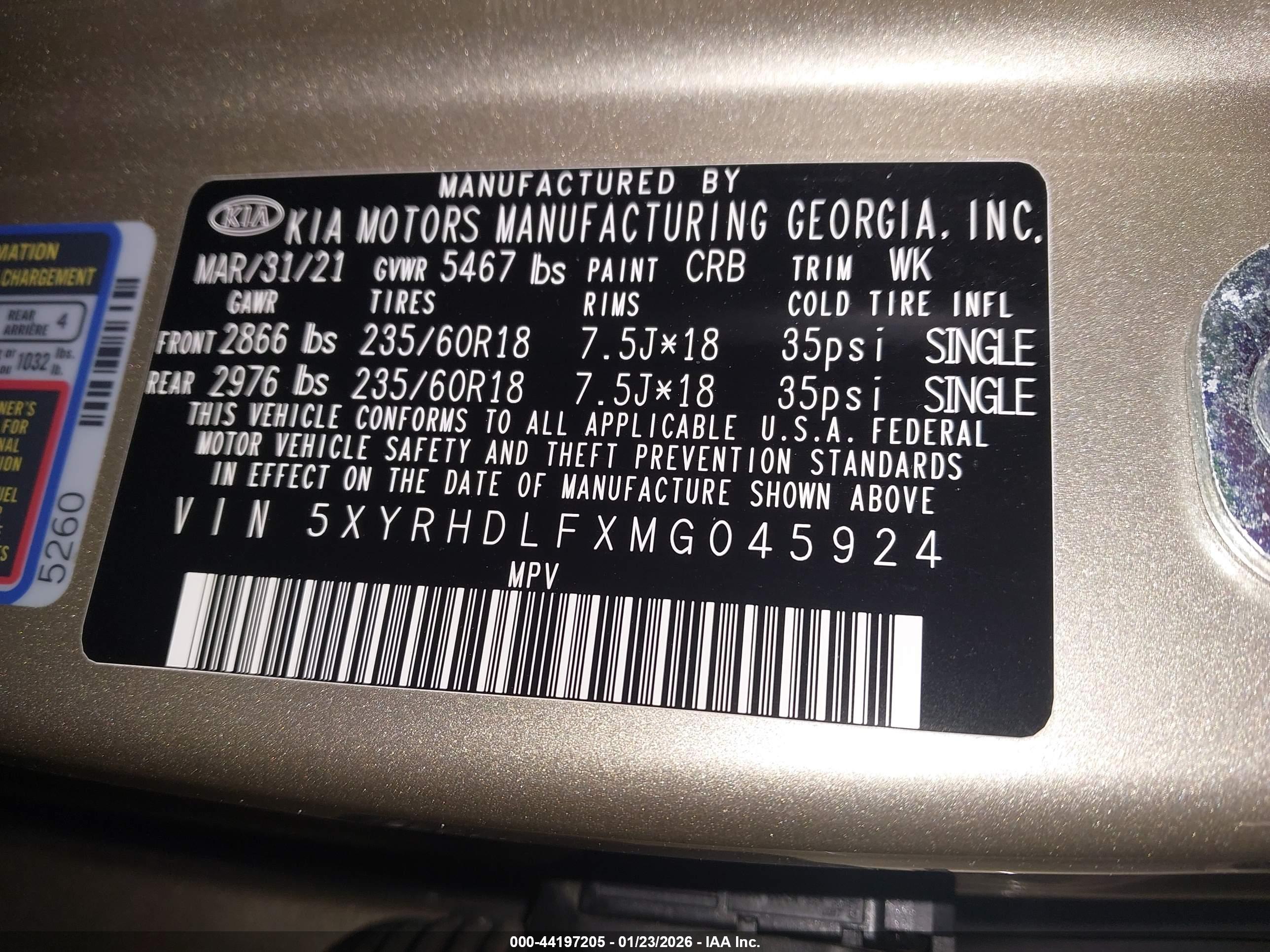 KIA SORENTO image 9