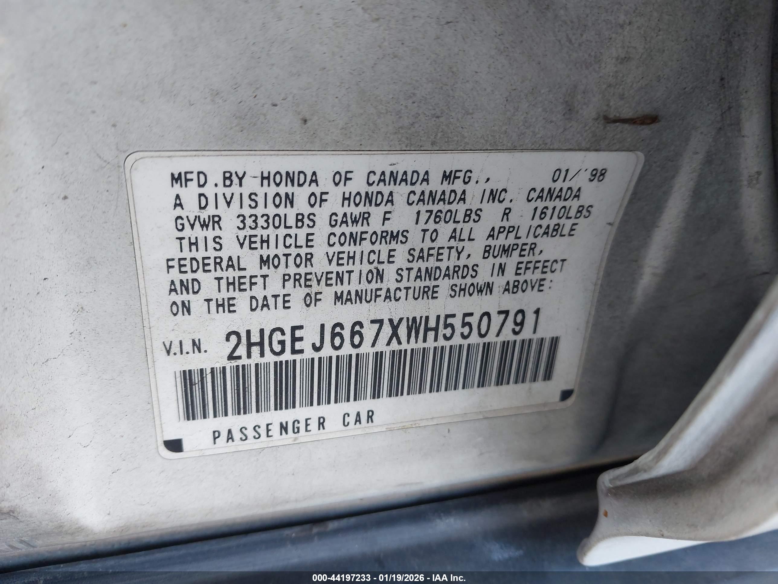HONDA CIVIC image 9