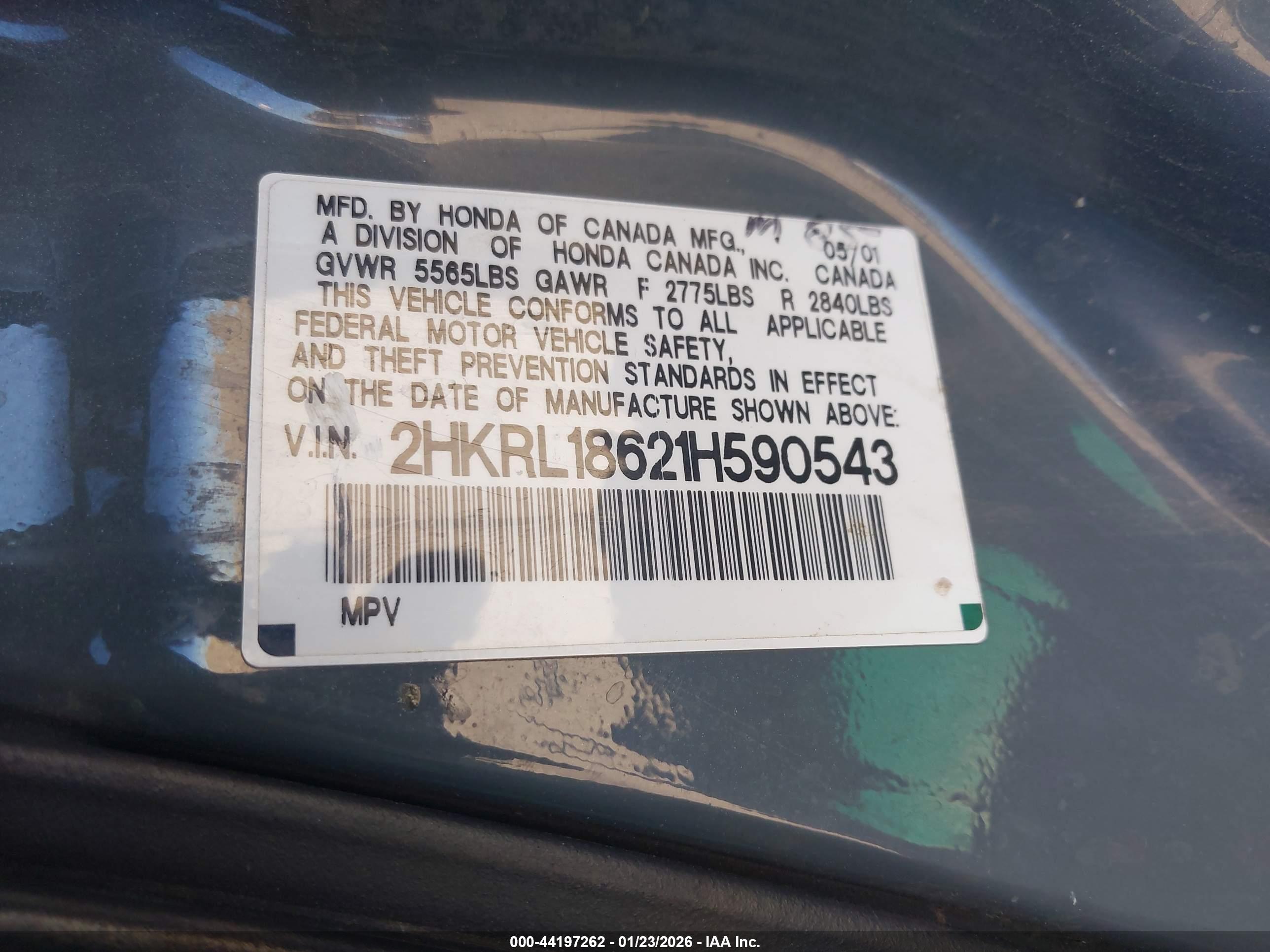 HONDA ODYSSEY image 9