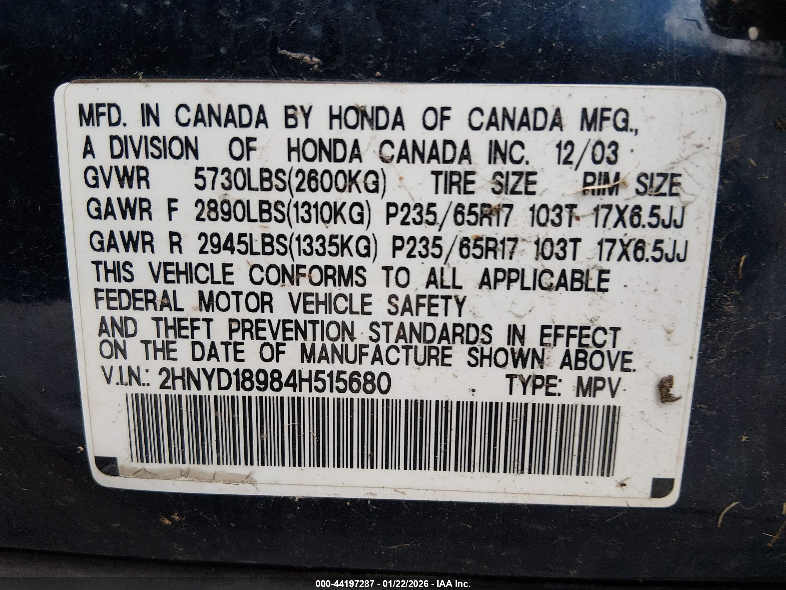 ACURA MDX image 9