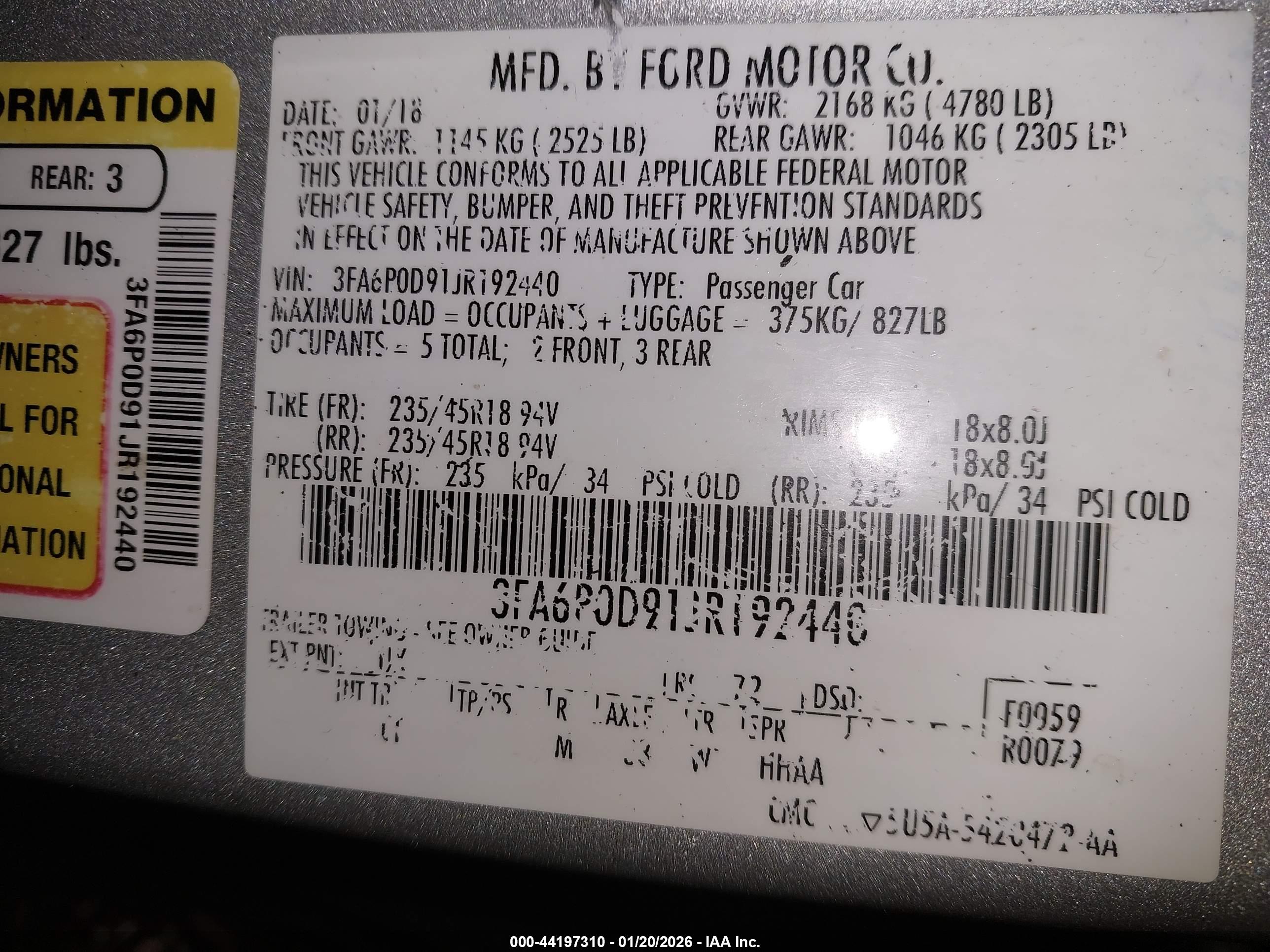 FORD FUSION image 9