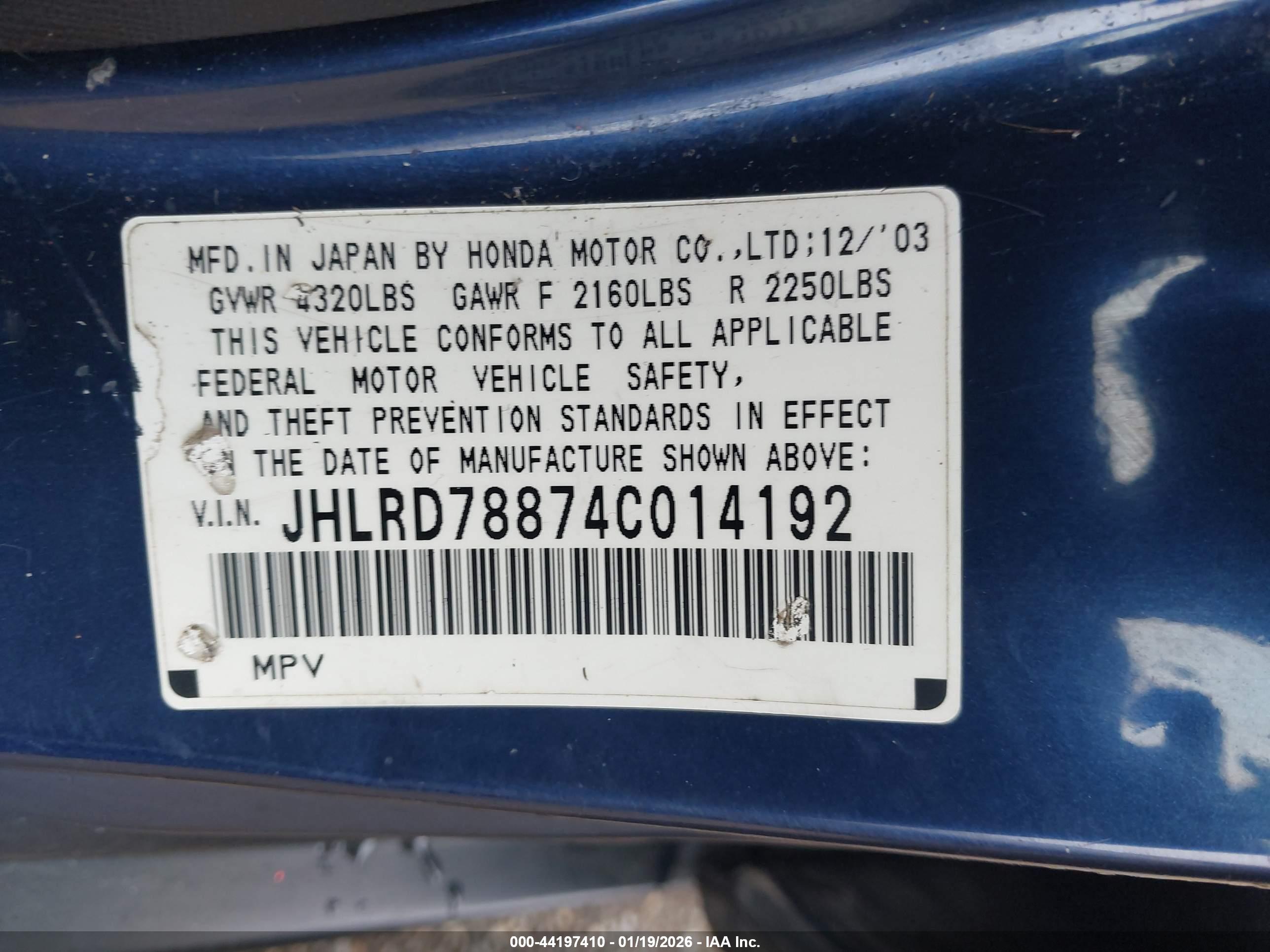 HONDA CR-V image 9