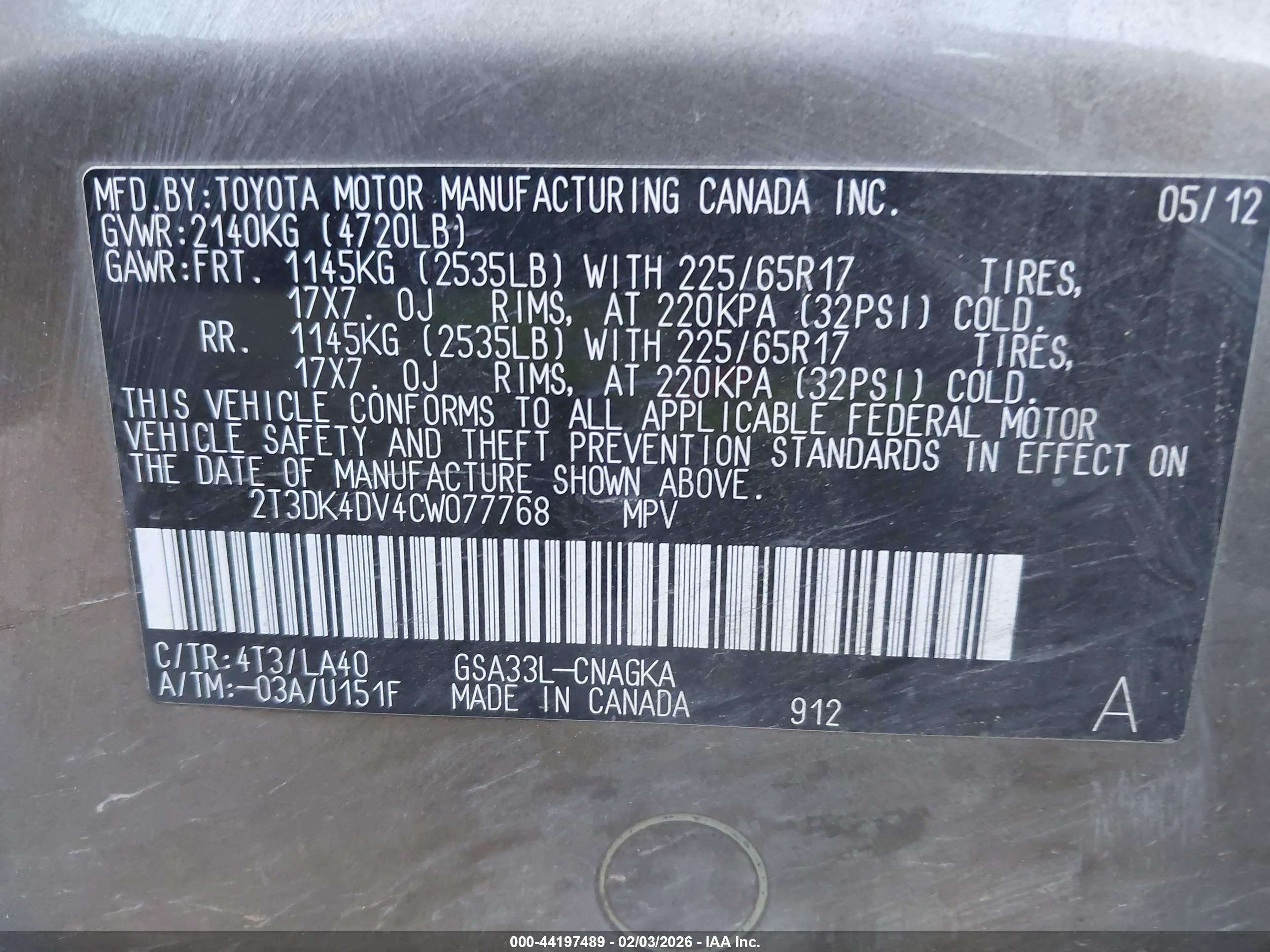 TOYOTA RAV4 image 9
