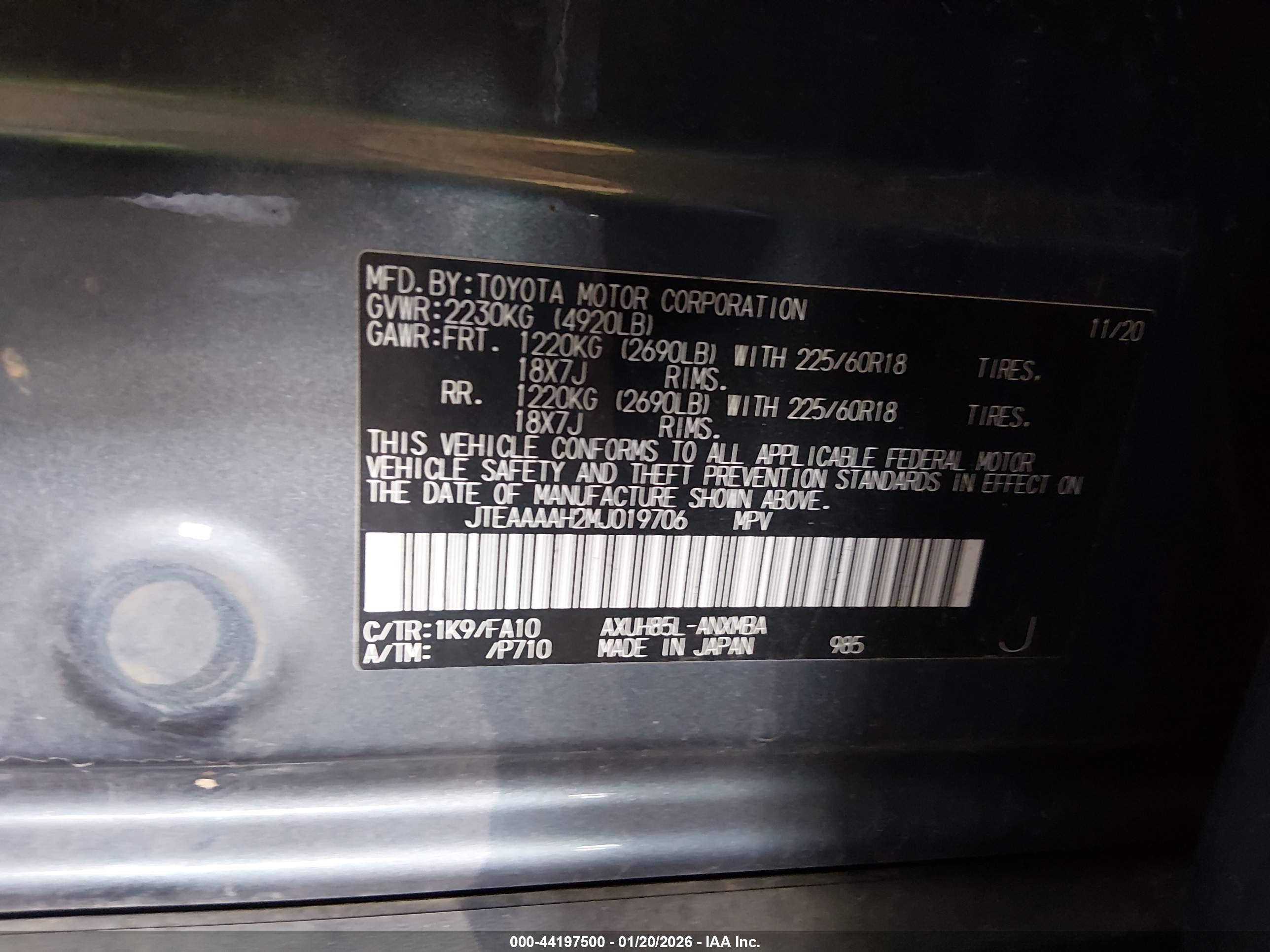 TOYOTA VENZA image 9
