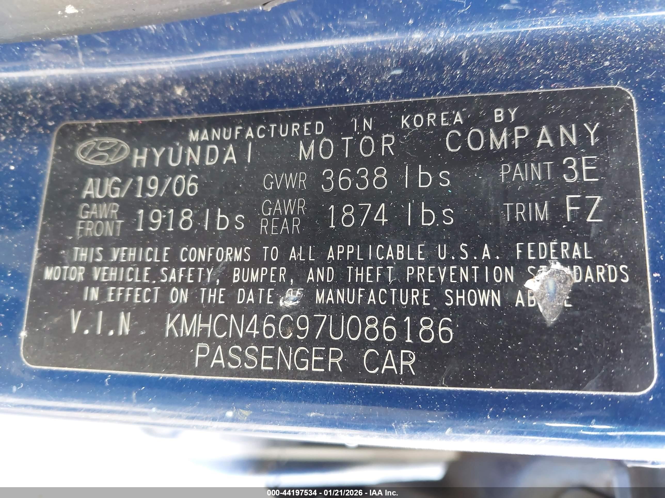 HYUNDAI ACCENT image 9