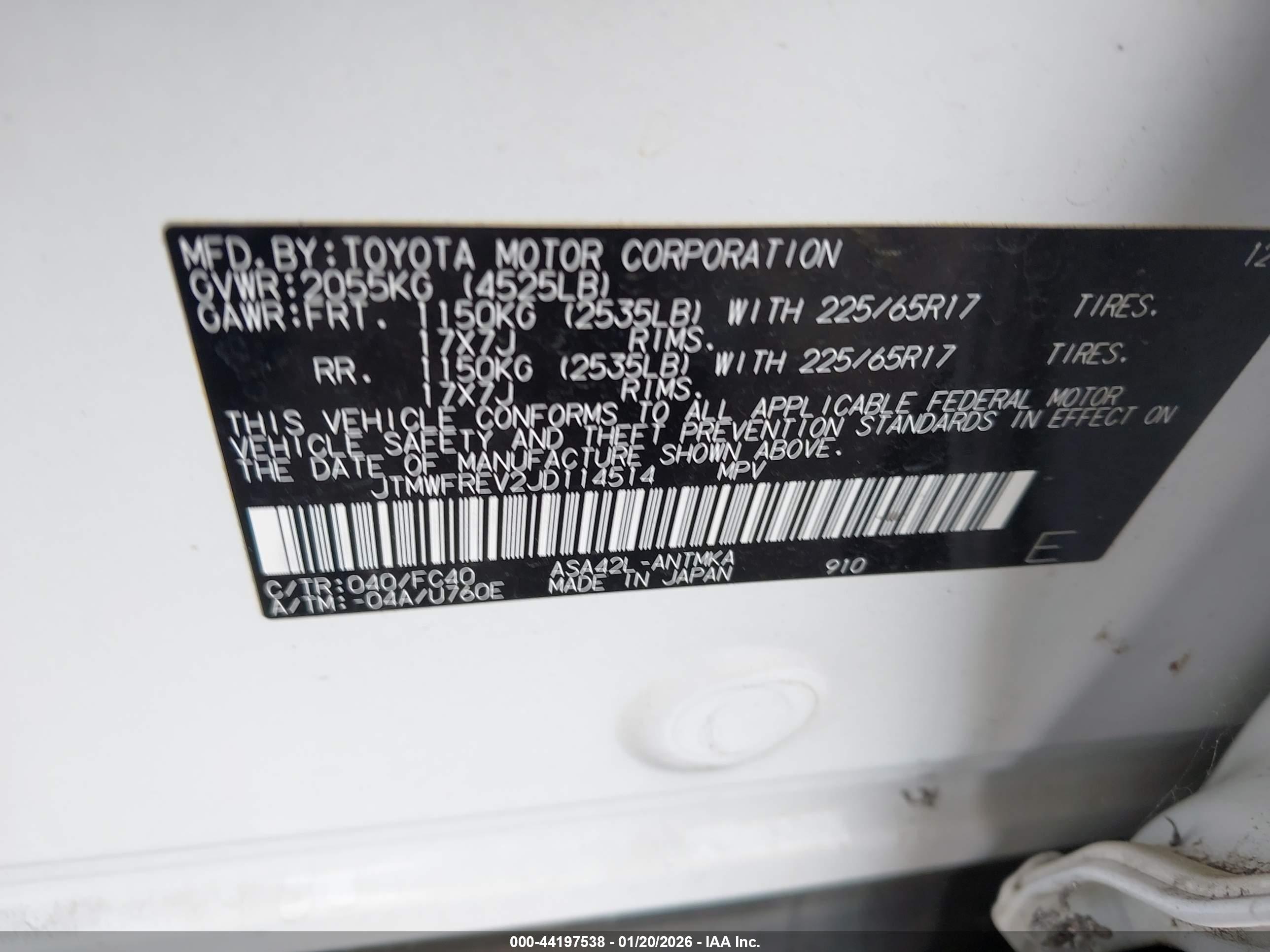 TOYOTA RAV4 image 9