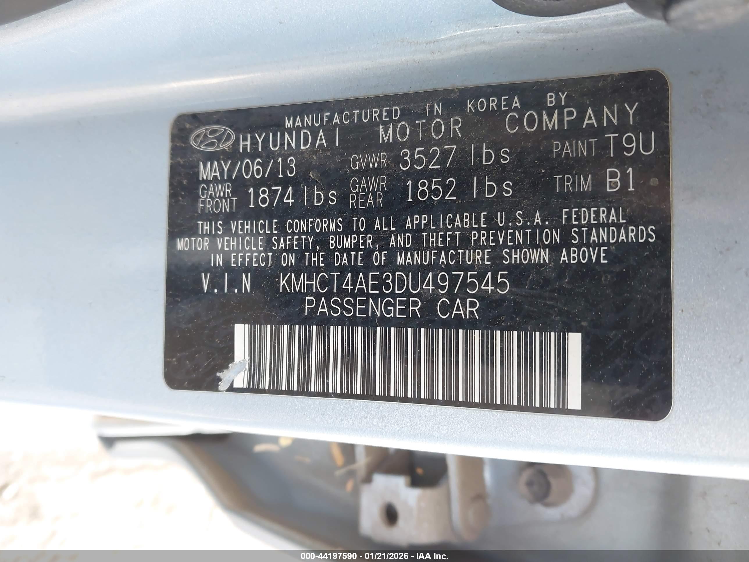 HYUNDAI ACCENT image 9