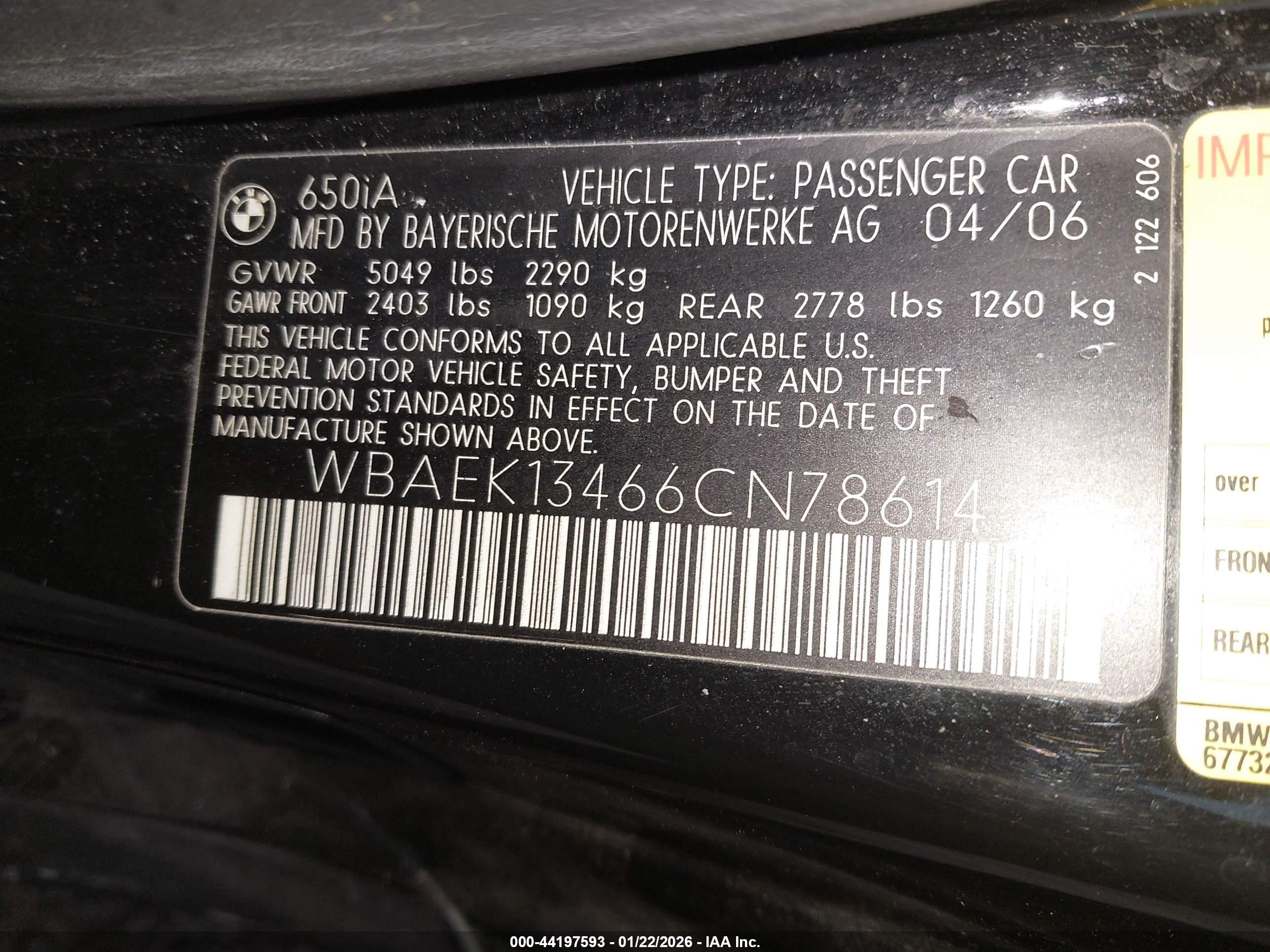 BMW 650I image 9