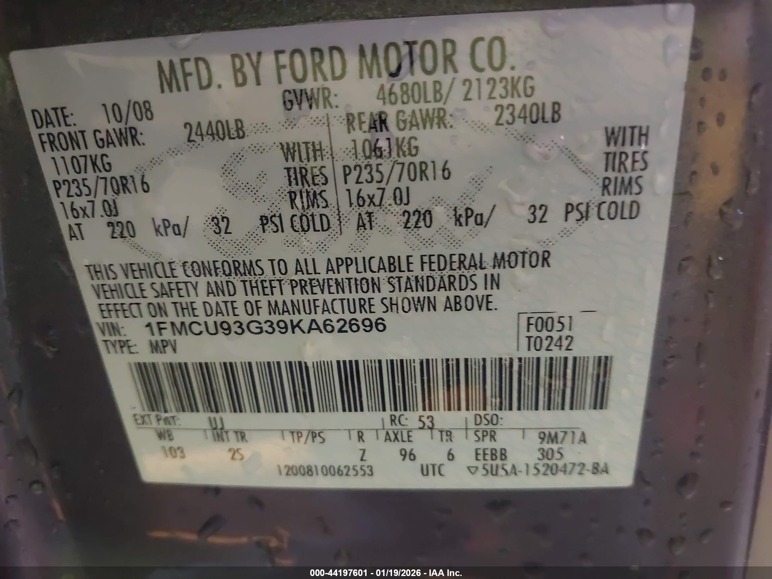 FORD ESCAPE image 9