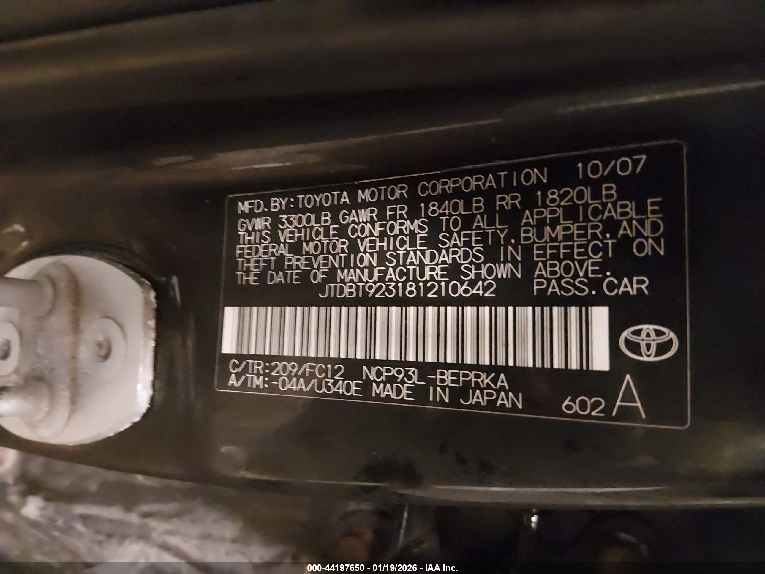 TOYOTA YARIS image 9