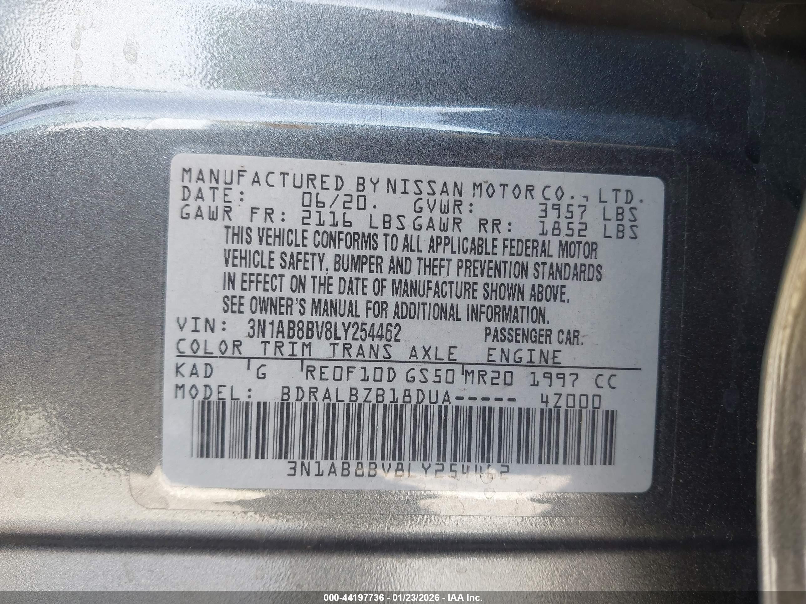 NISSAN SENTRA image 9