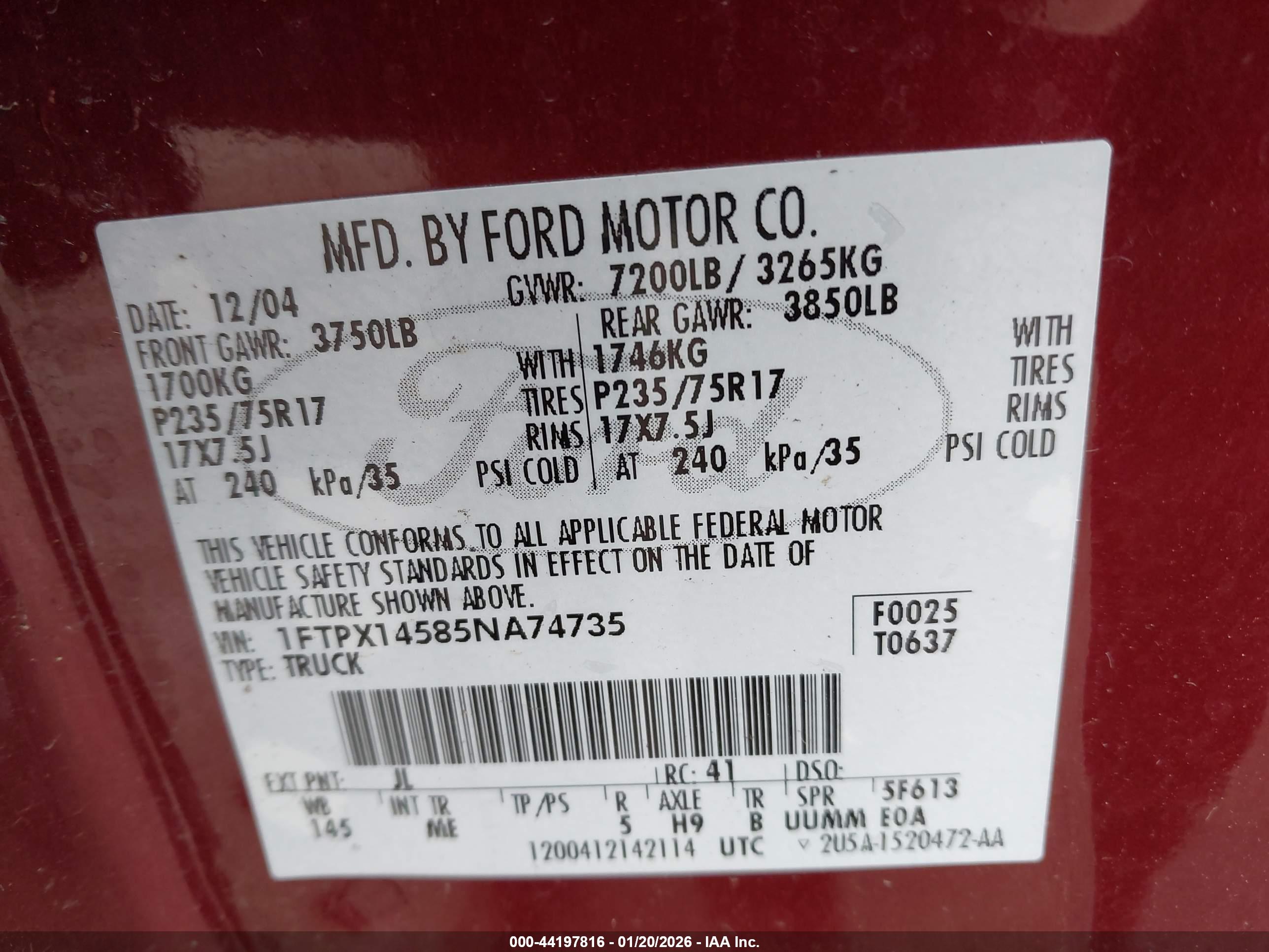 FORD F-150 image 9