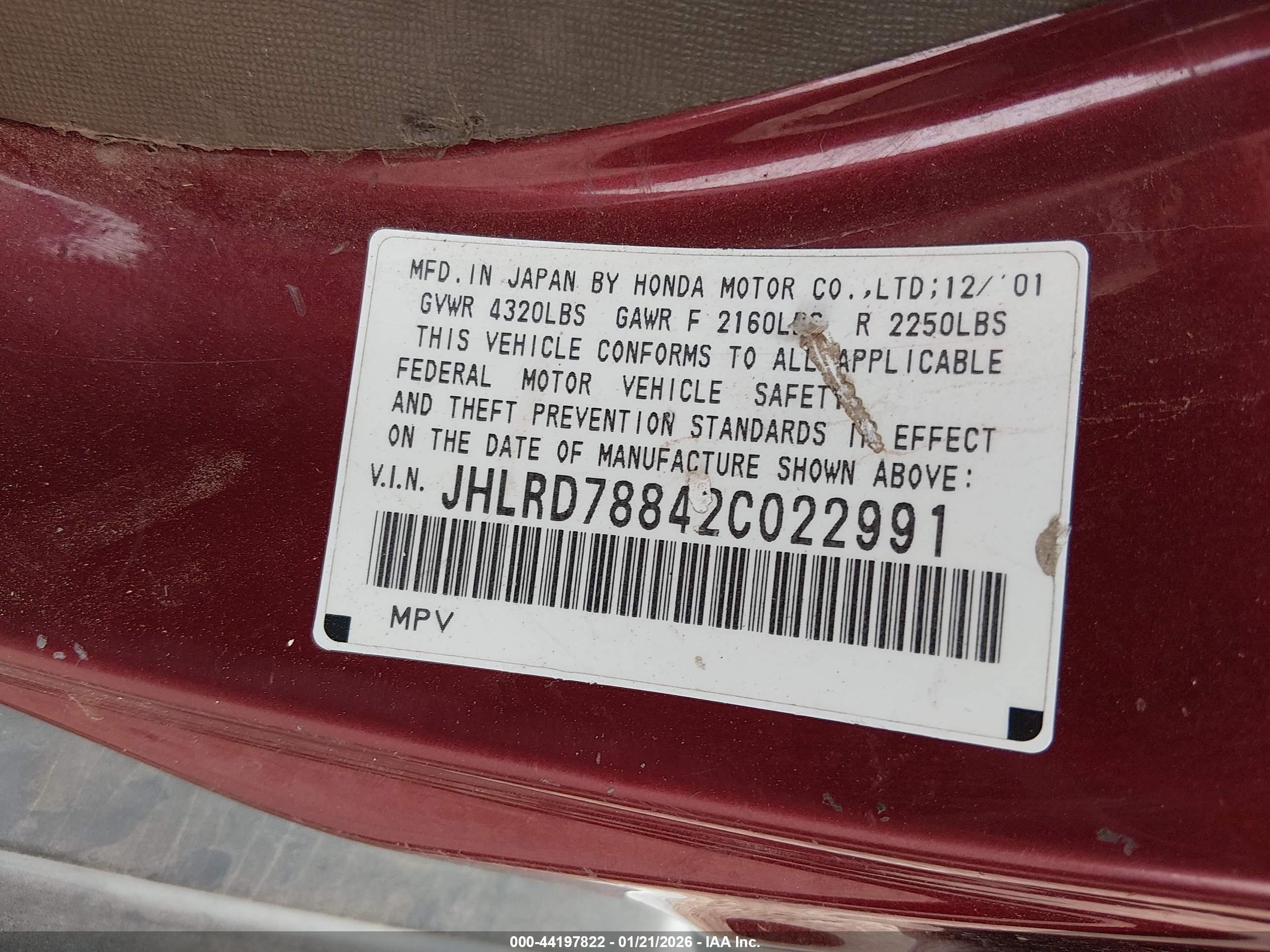 HONDA CR-V image 9