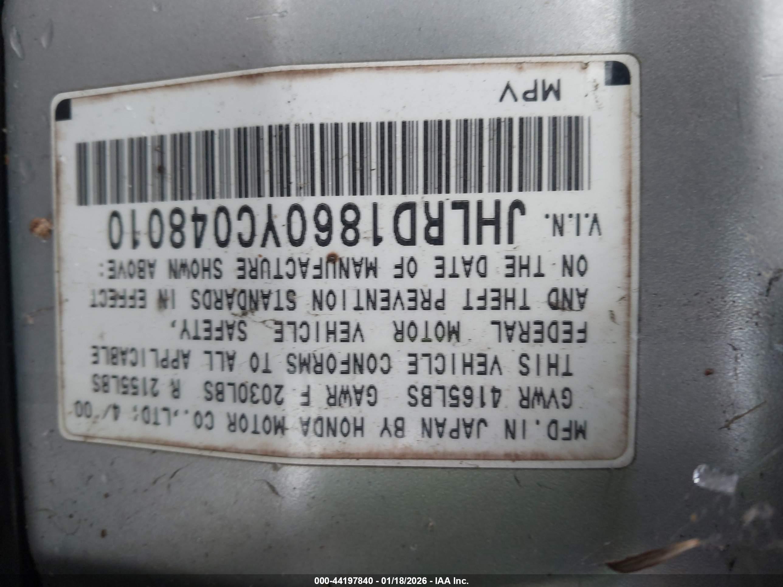 HONDA CR-V image 9
