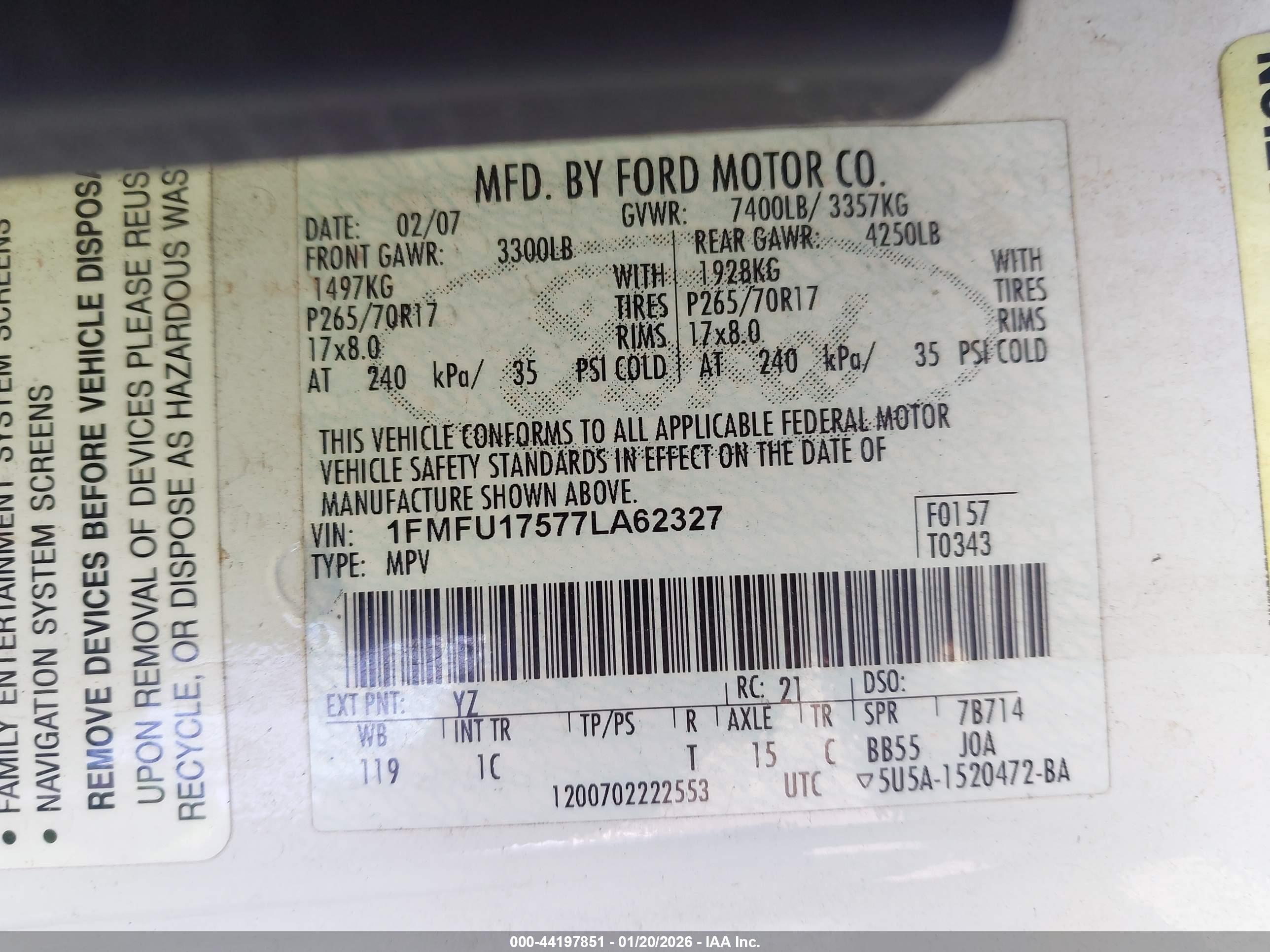 FORD EXPEDITION image 9