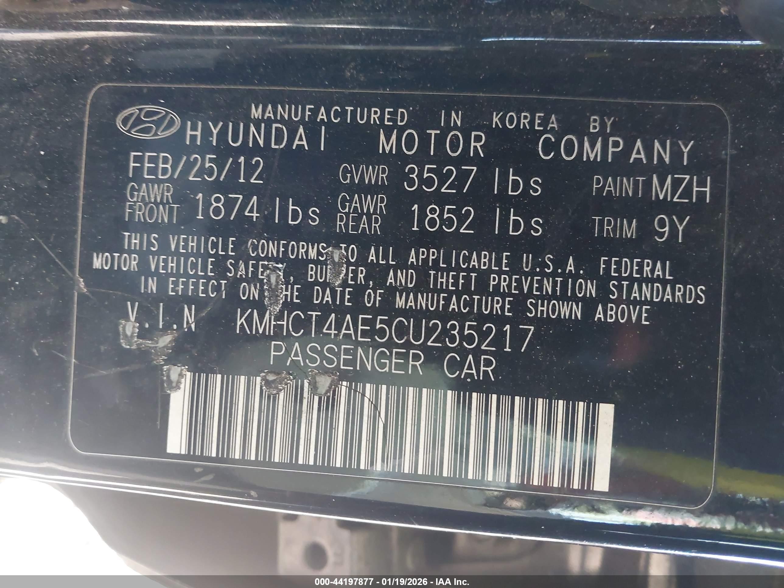 HYUNDAI ACCENT image 9