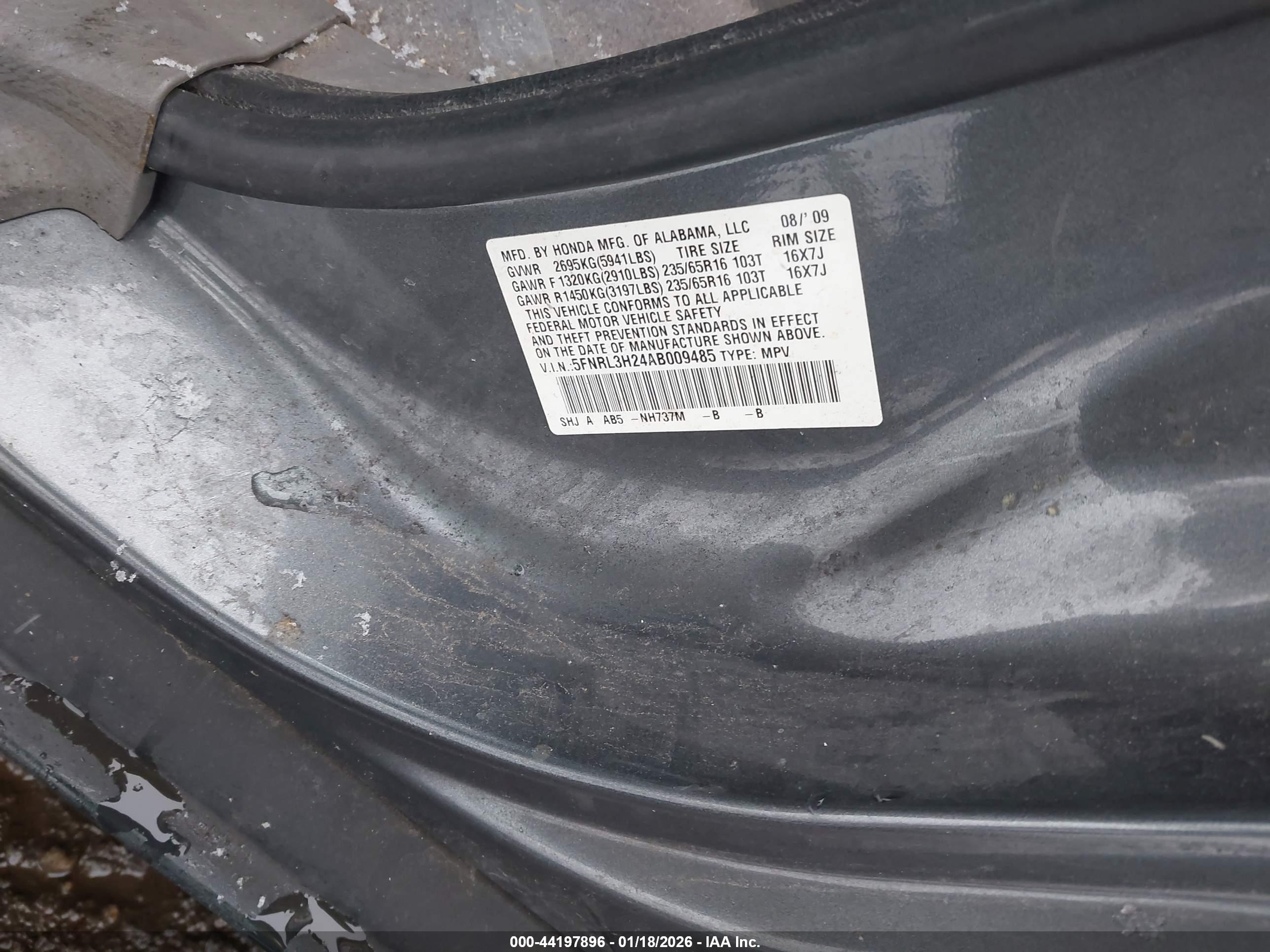 HONDA ODYSSEY image 9