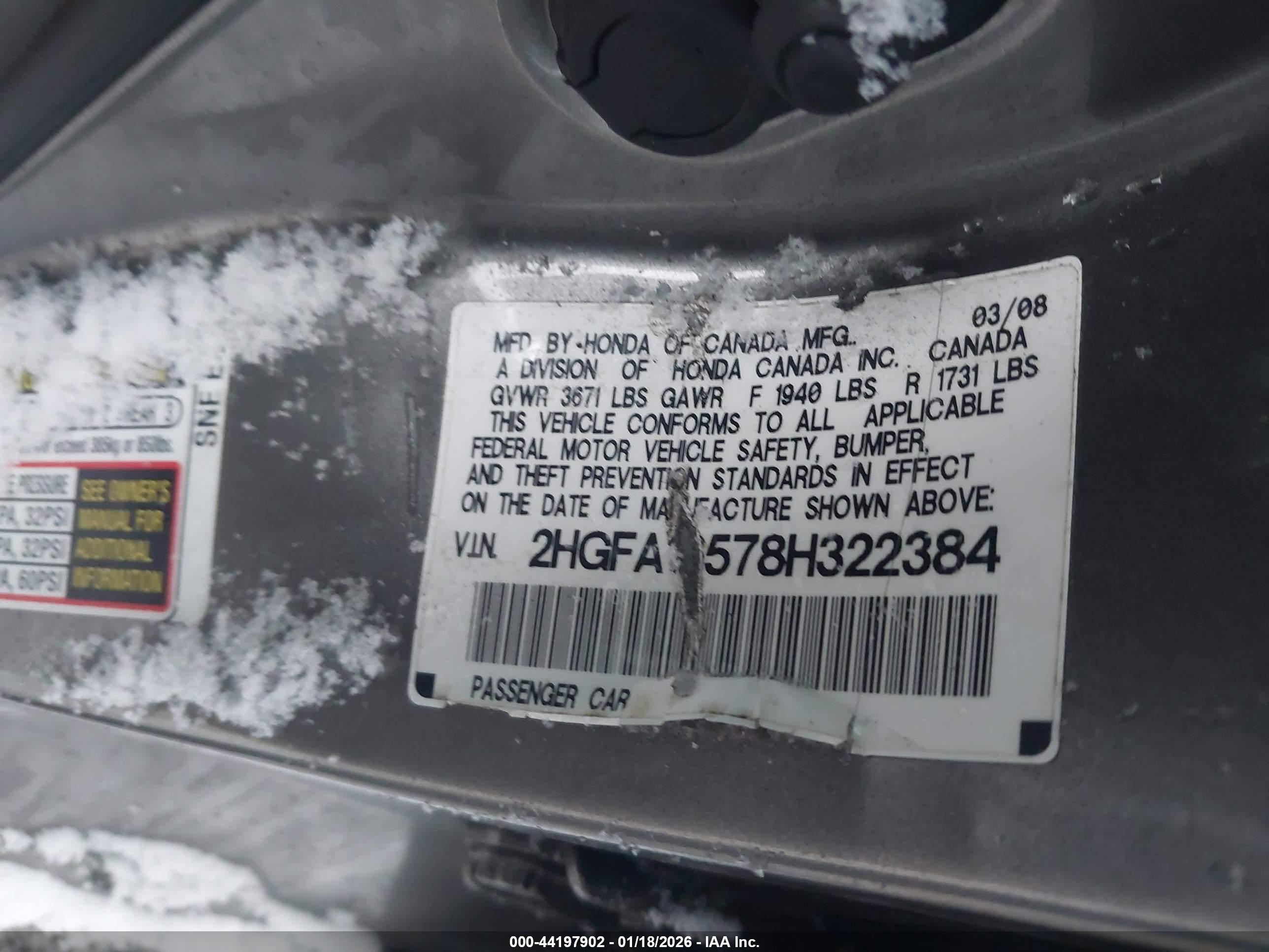HONDA CIVIC image 9
